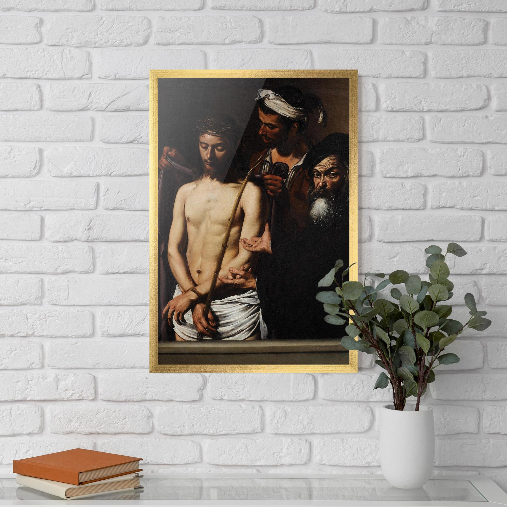 Gerahmte Poster Michelangelo Merisi mockup 5