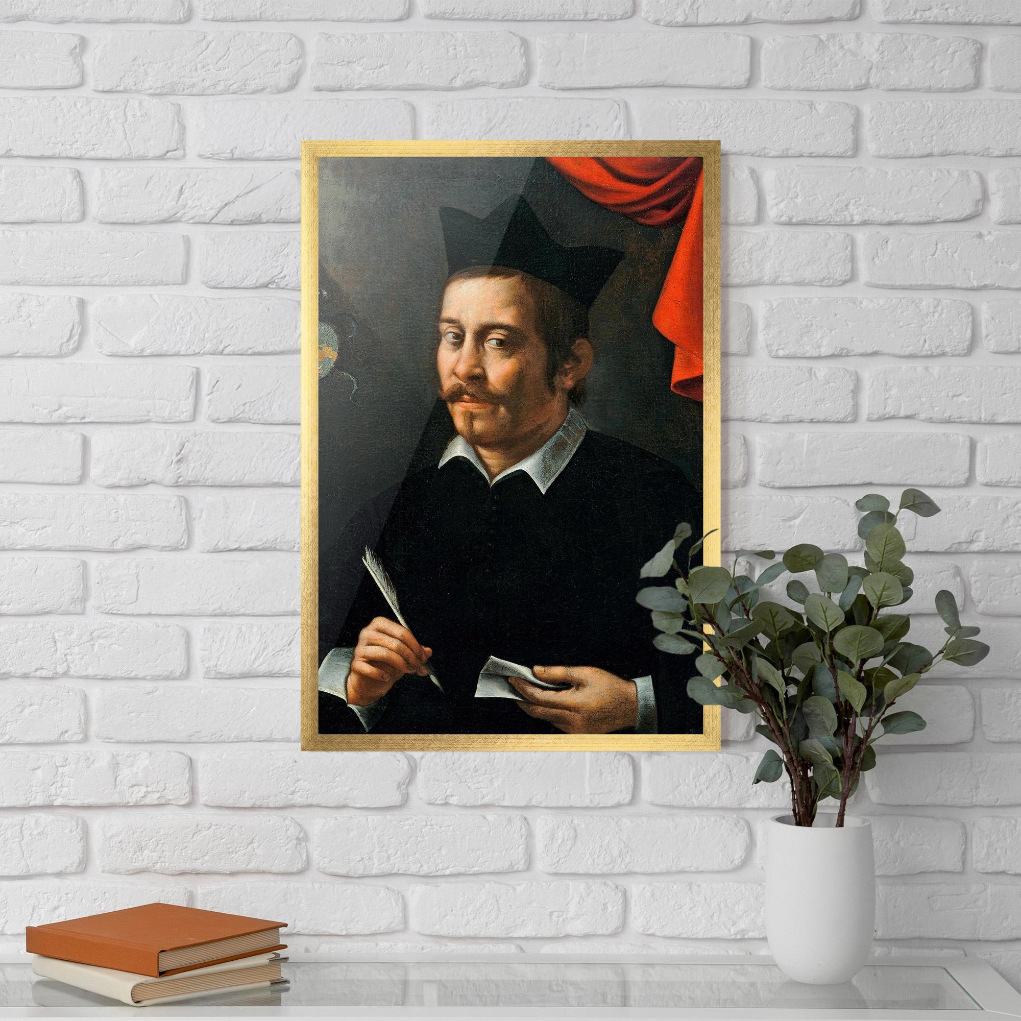 Gerahmte Poster Portrait Of A Prelate mockup 5