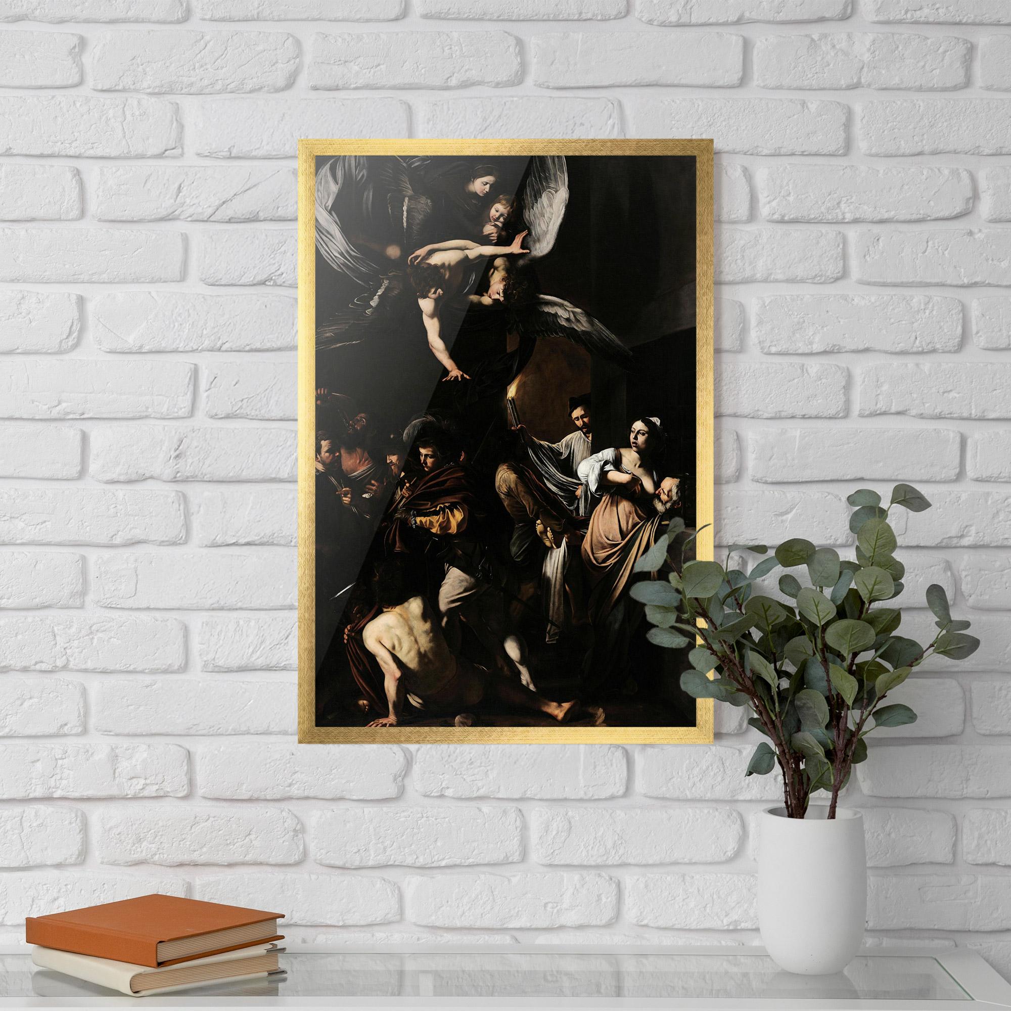 Gerahmte Poster Sette Opere Di Misericordia mockup 5