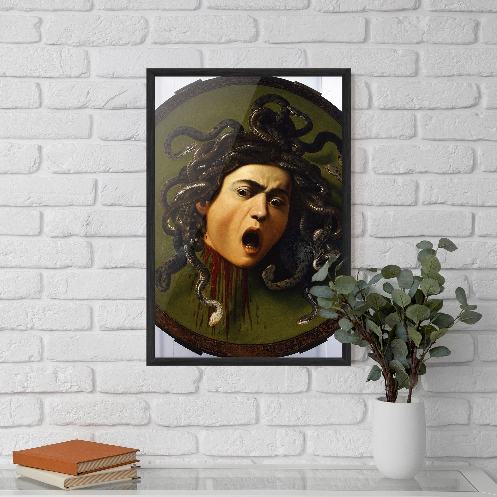 Caravaggio Medusa mockup 5
