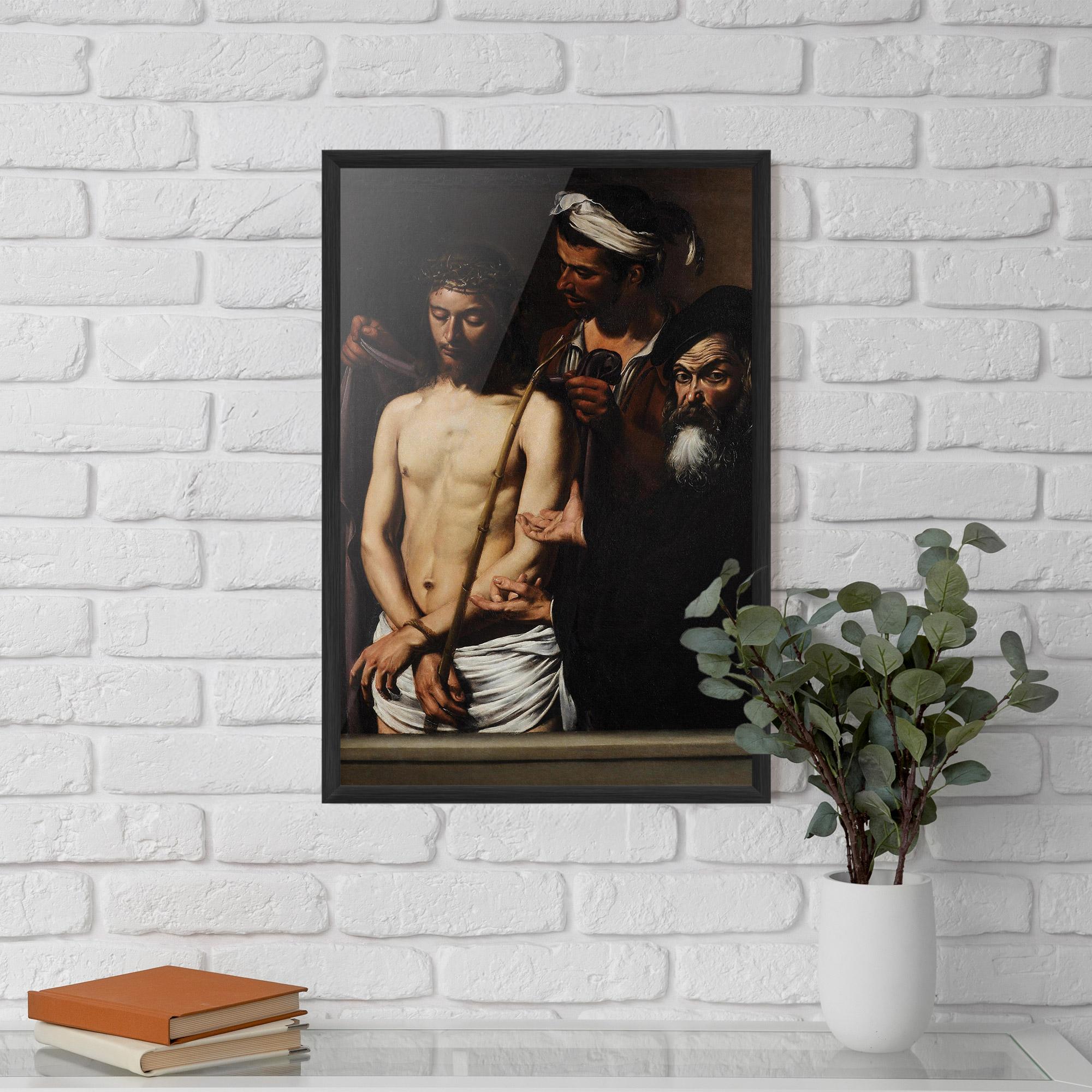 Gerahmte Poster Michelangelo Merisi mockup 5