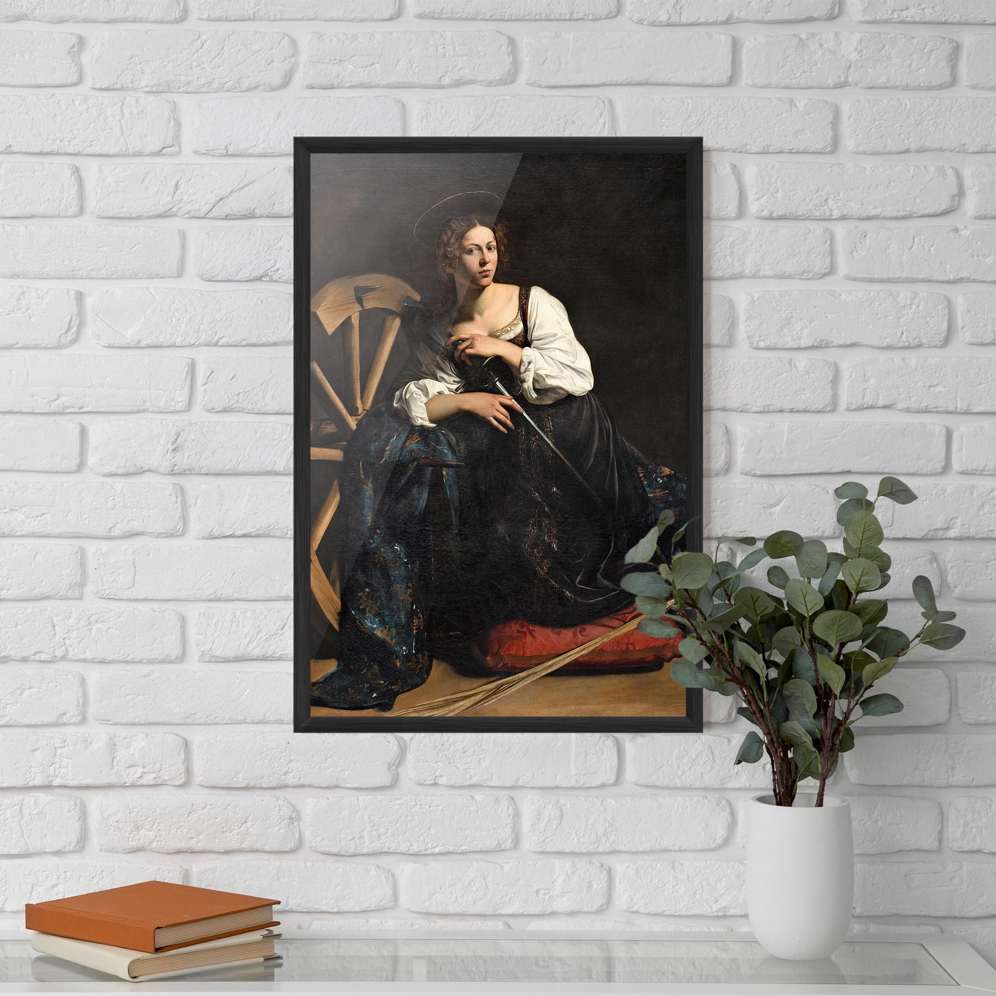 Gerahmte Poster Saint Catherine Of Alexandria mockup 5