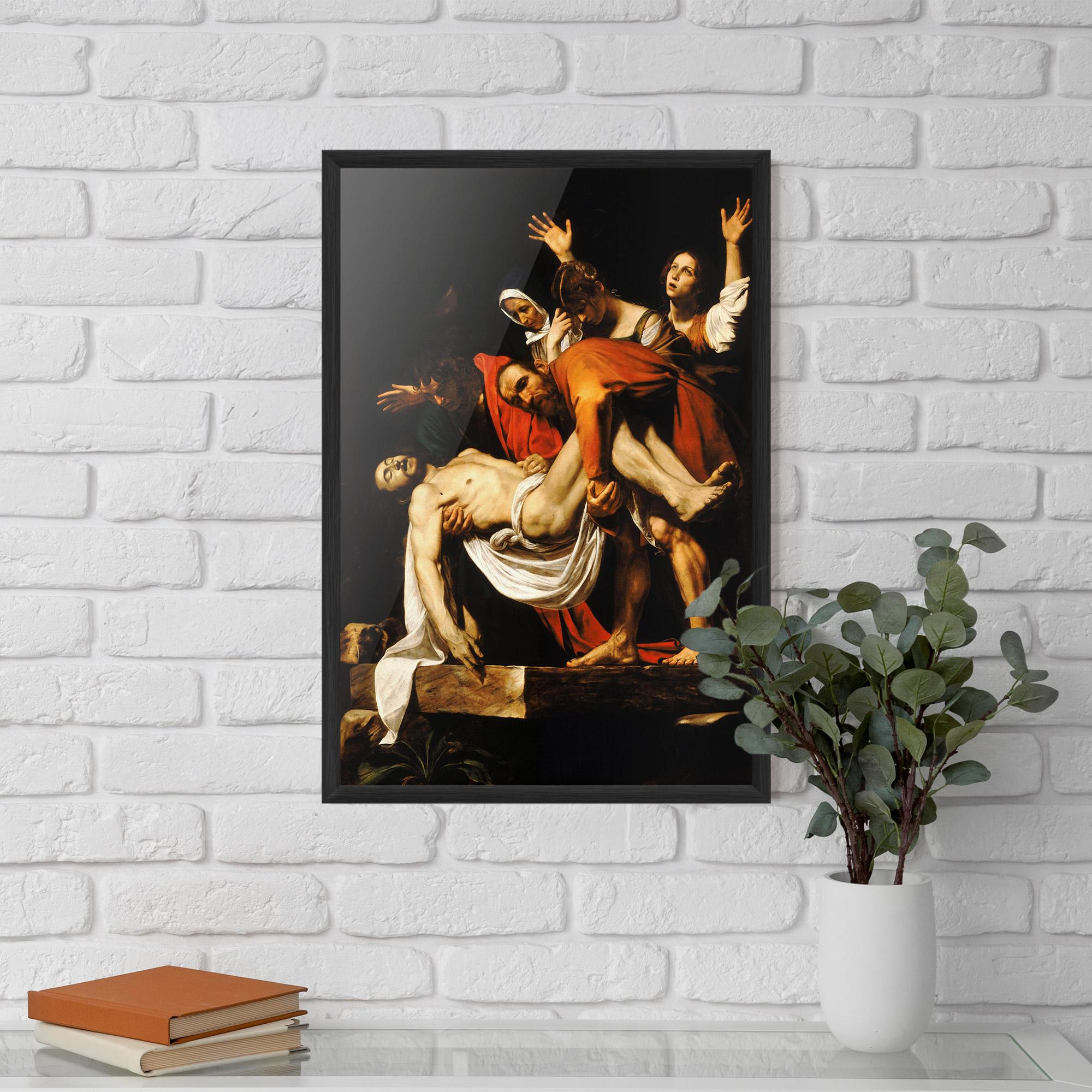 Gerahmte Poster The Entombment Of Christ mockup 5