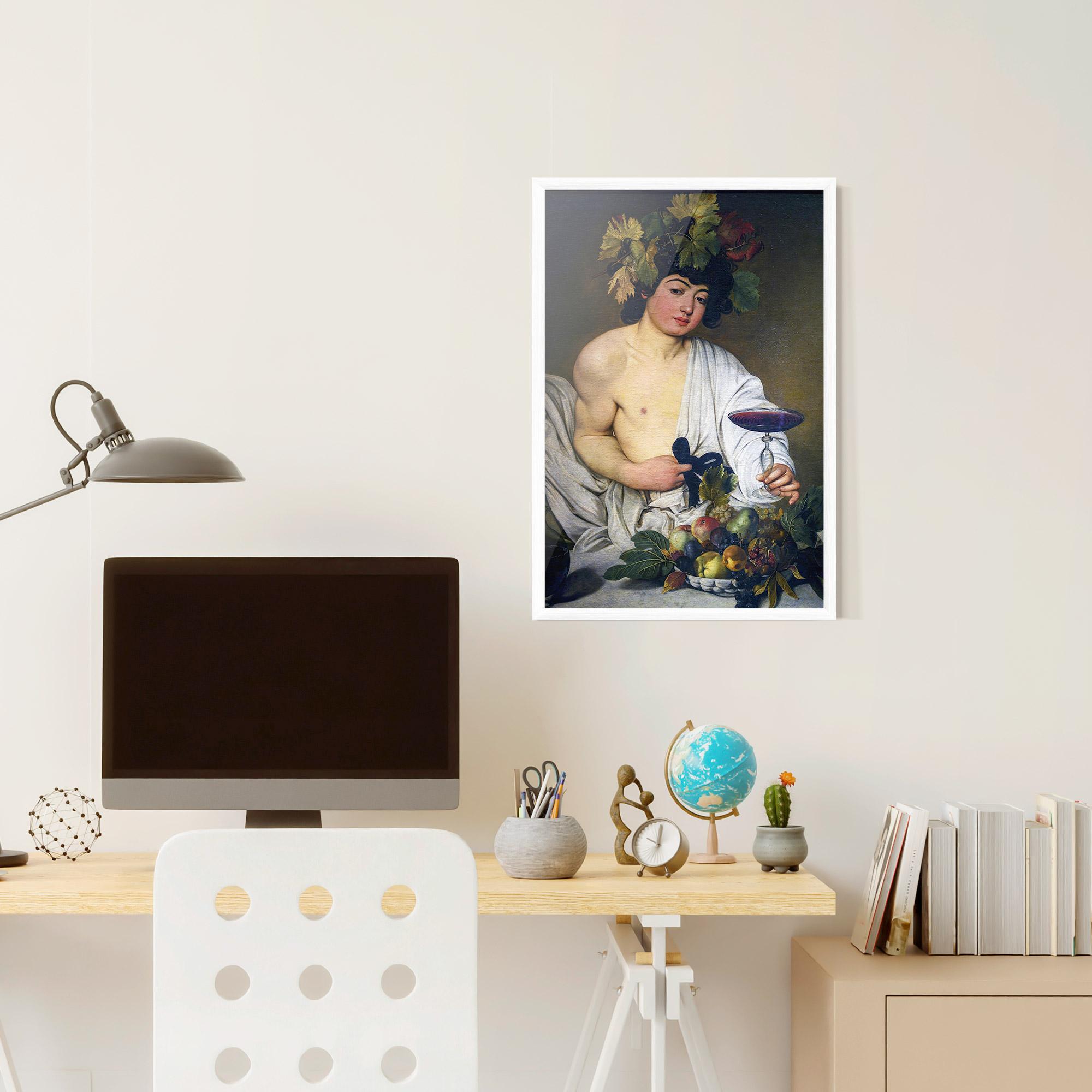 Gerahmte Poster Bacchus mockup 6