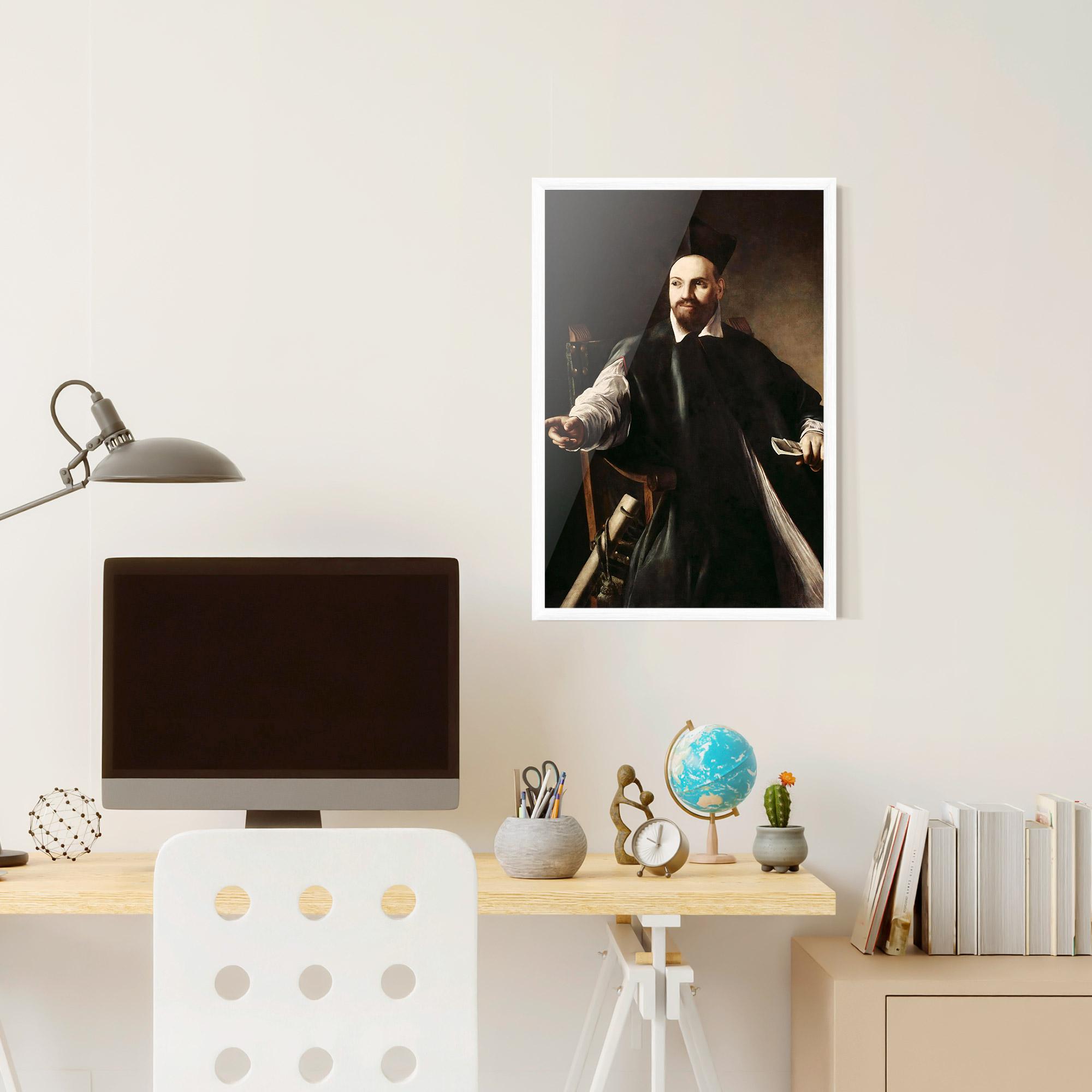 Gerahmte Poster Caravaggio Maffeo Barberini mockup 6