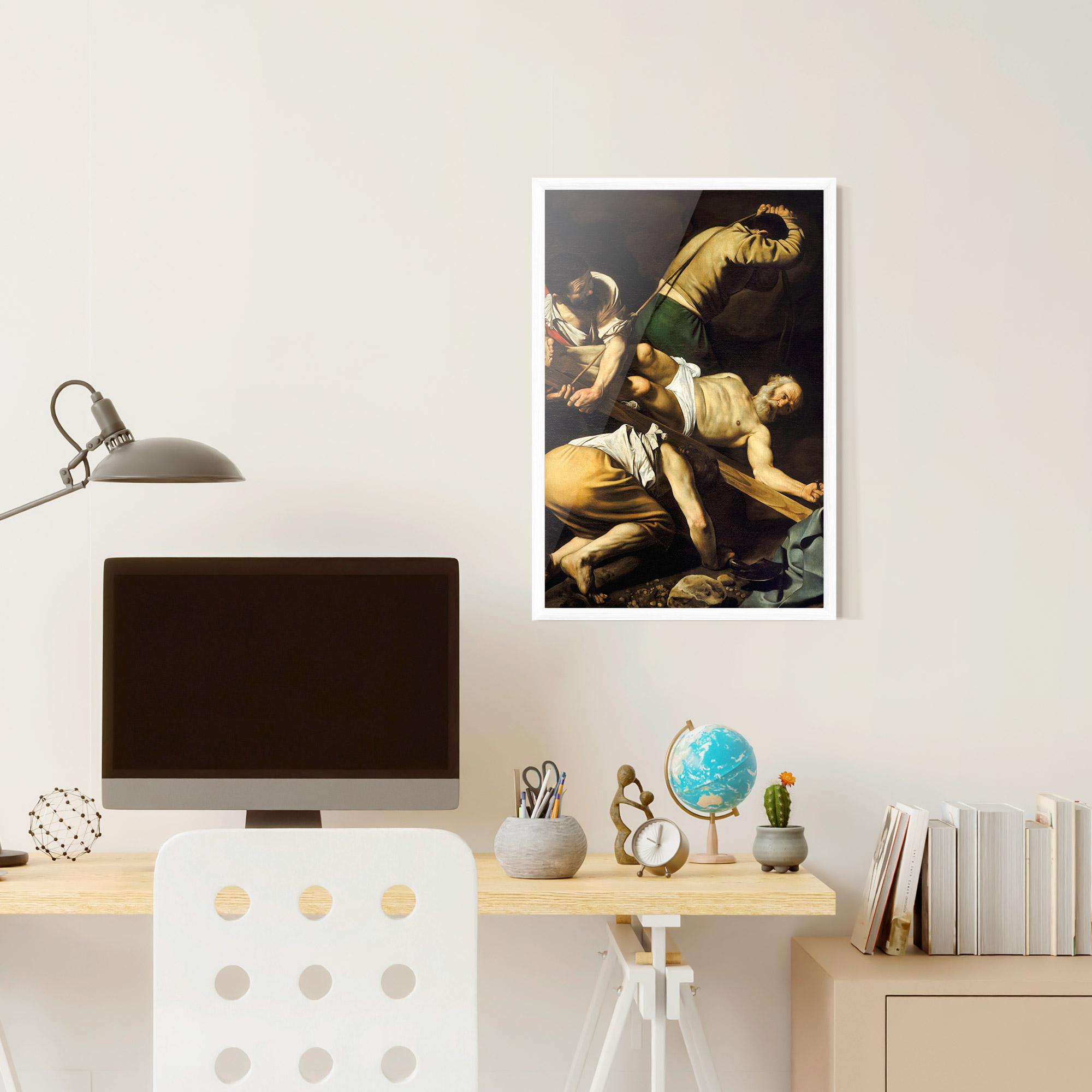 Gerahmte Poster Crucifixion Of Saint Peter mockup 6