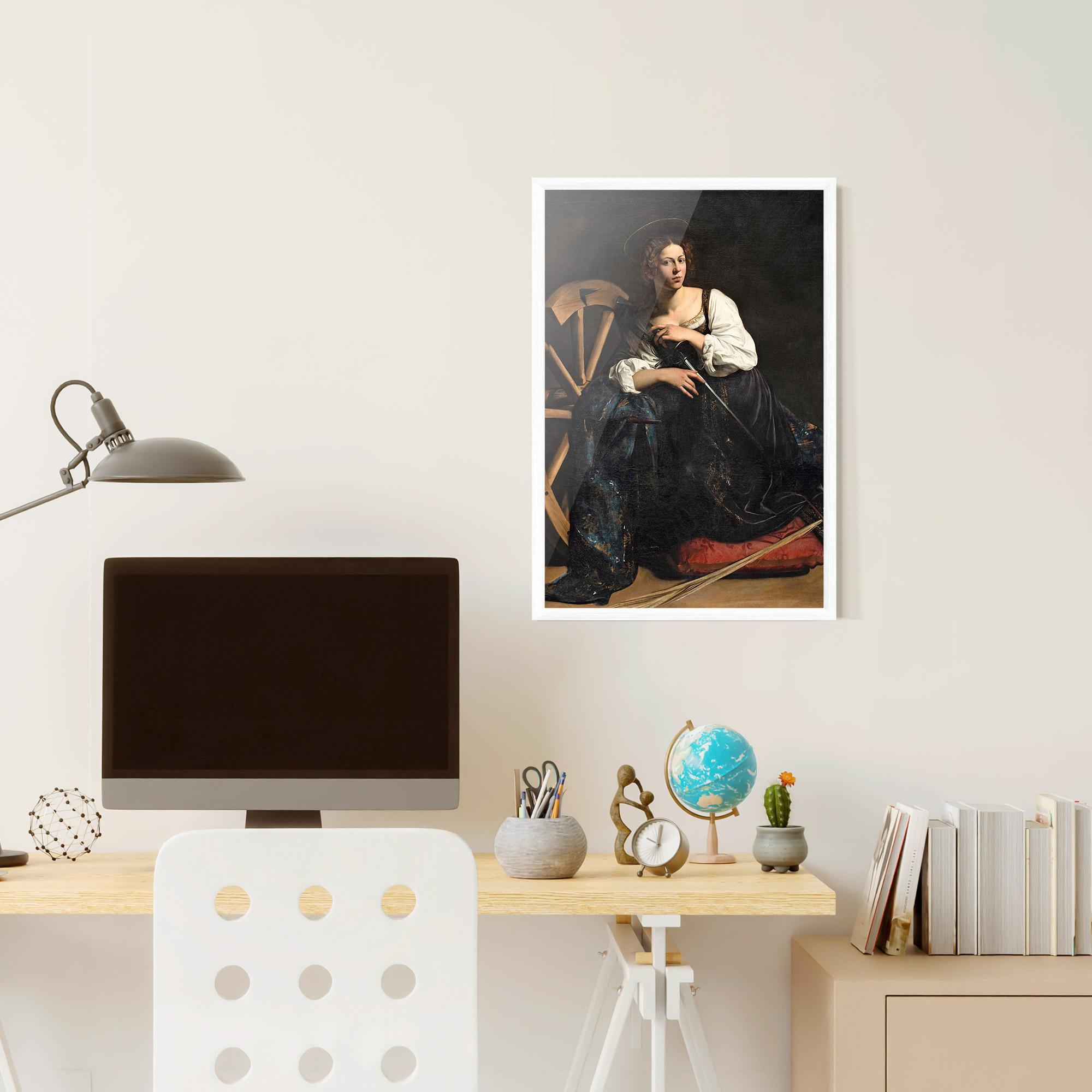 Gerahmte Poster Saint Catherine Of Alexandria mockup 6