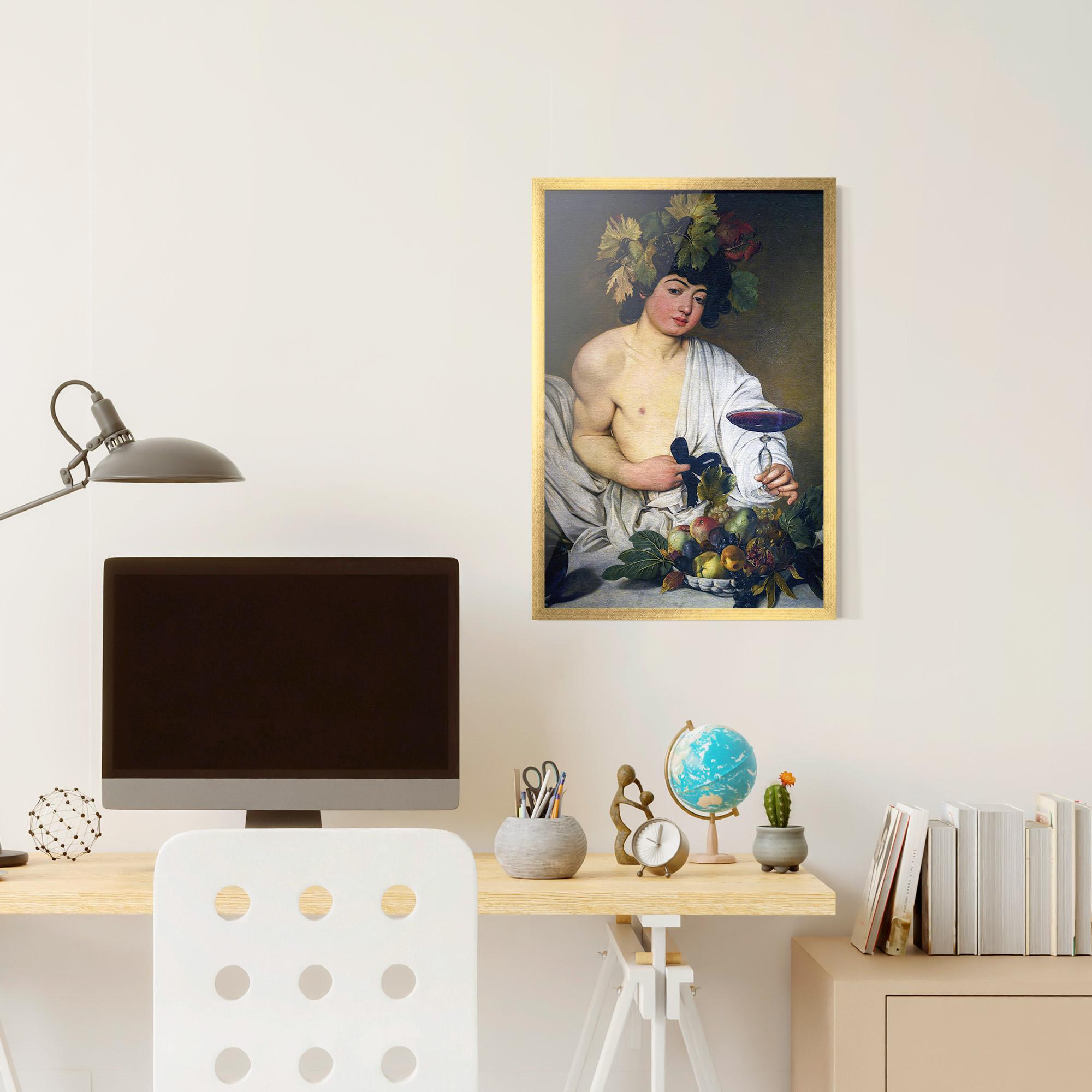 Gerahmte Poster Bacchus mockup 6