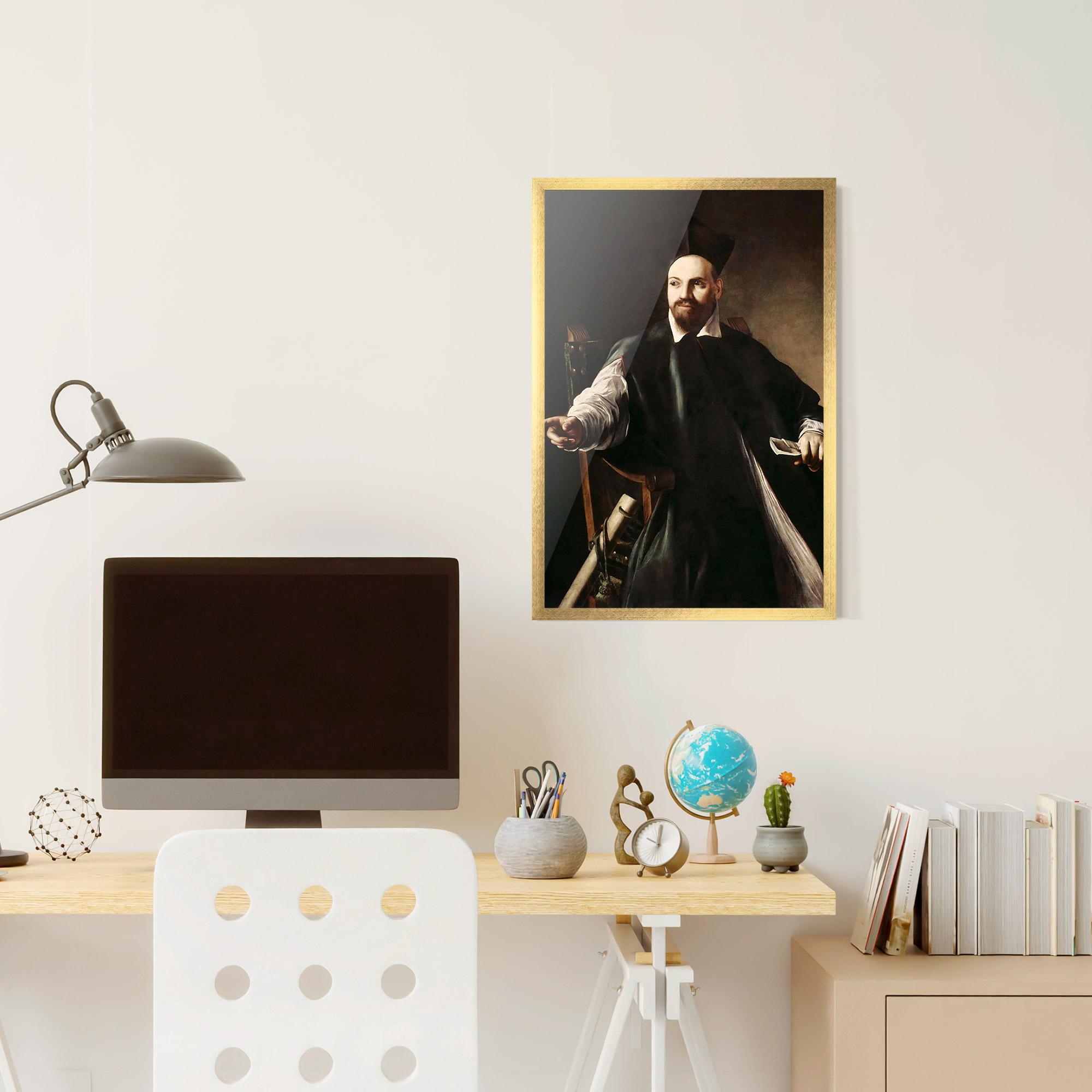 Gerahmte Poster Caravaggio Maffeo Barberini mockup 6