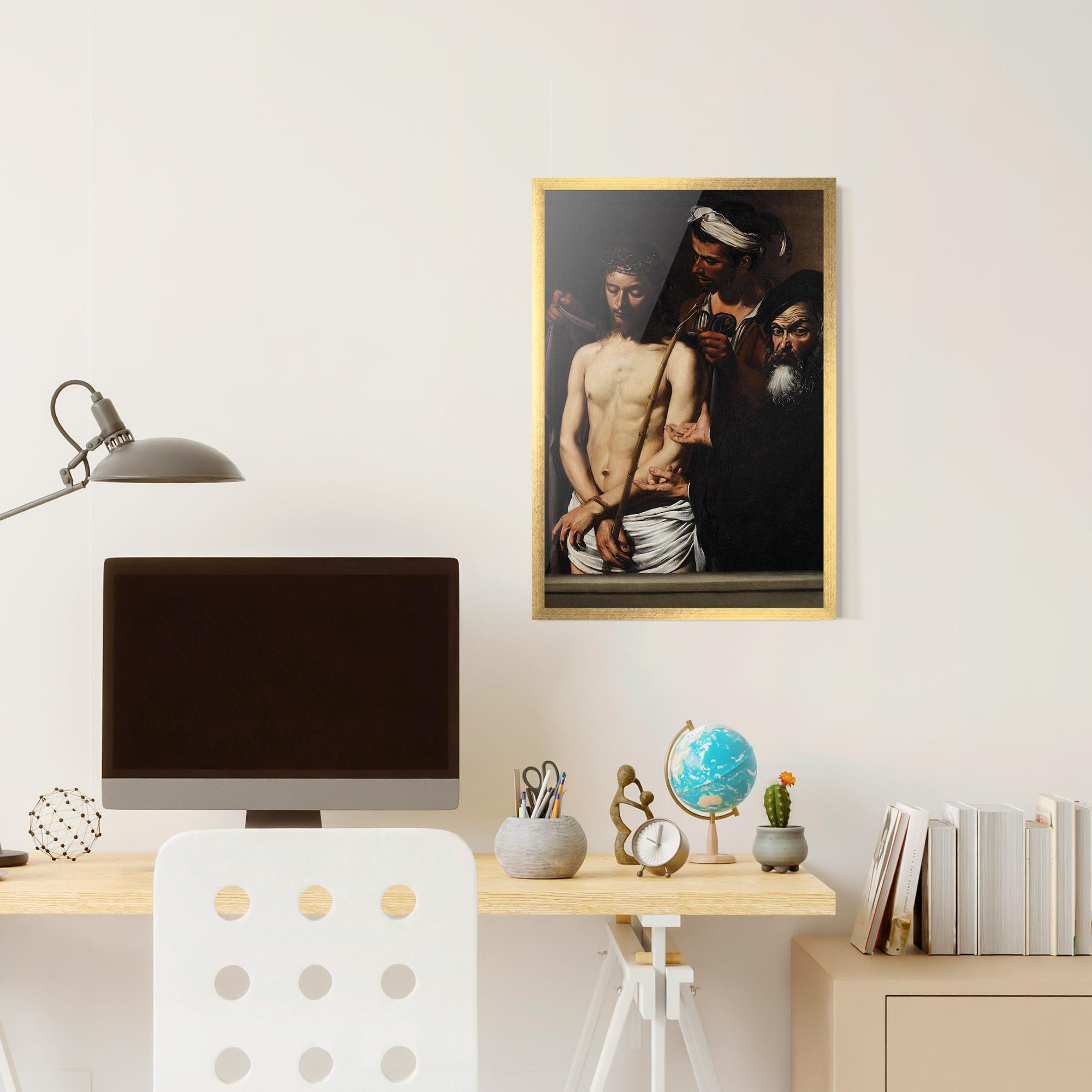 Gerahmte Poster Michelangelo Merisi mockup 6