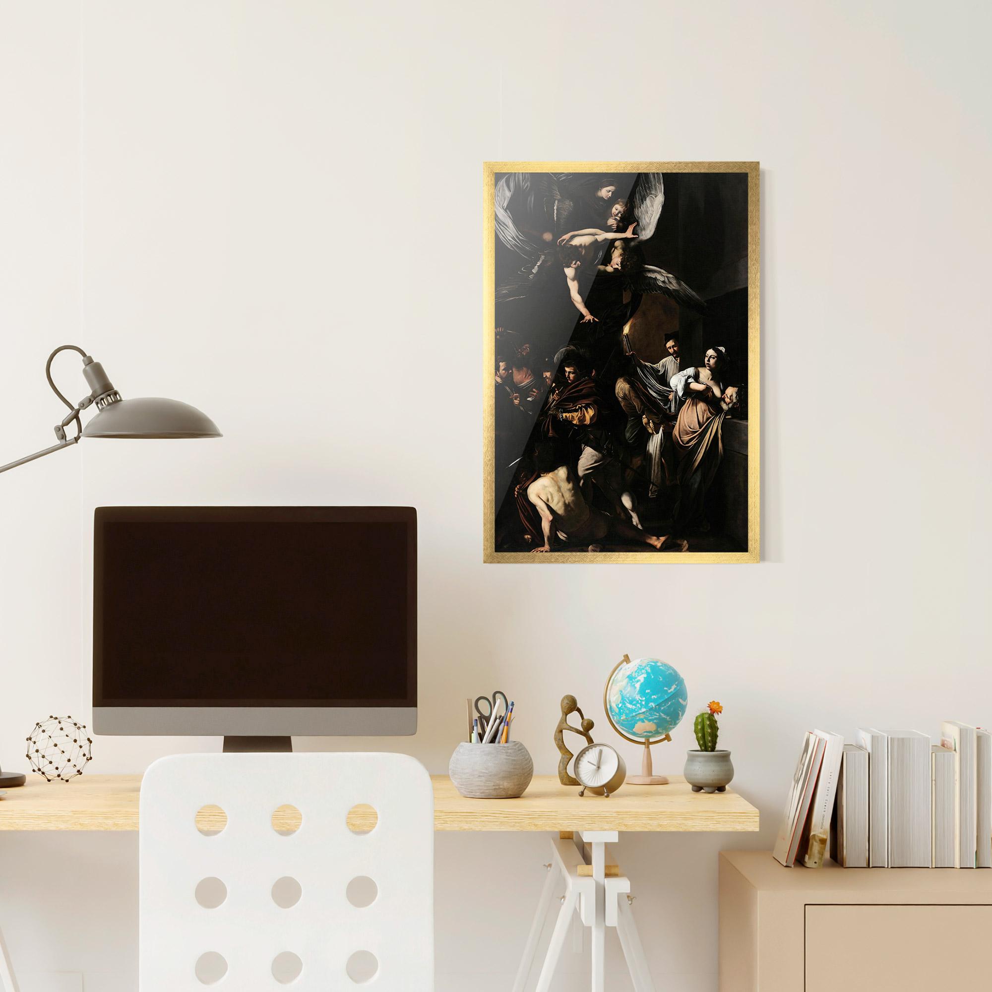 Gerahmte Poster Sette Opere Di Misericordia mockup 6