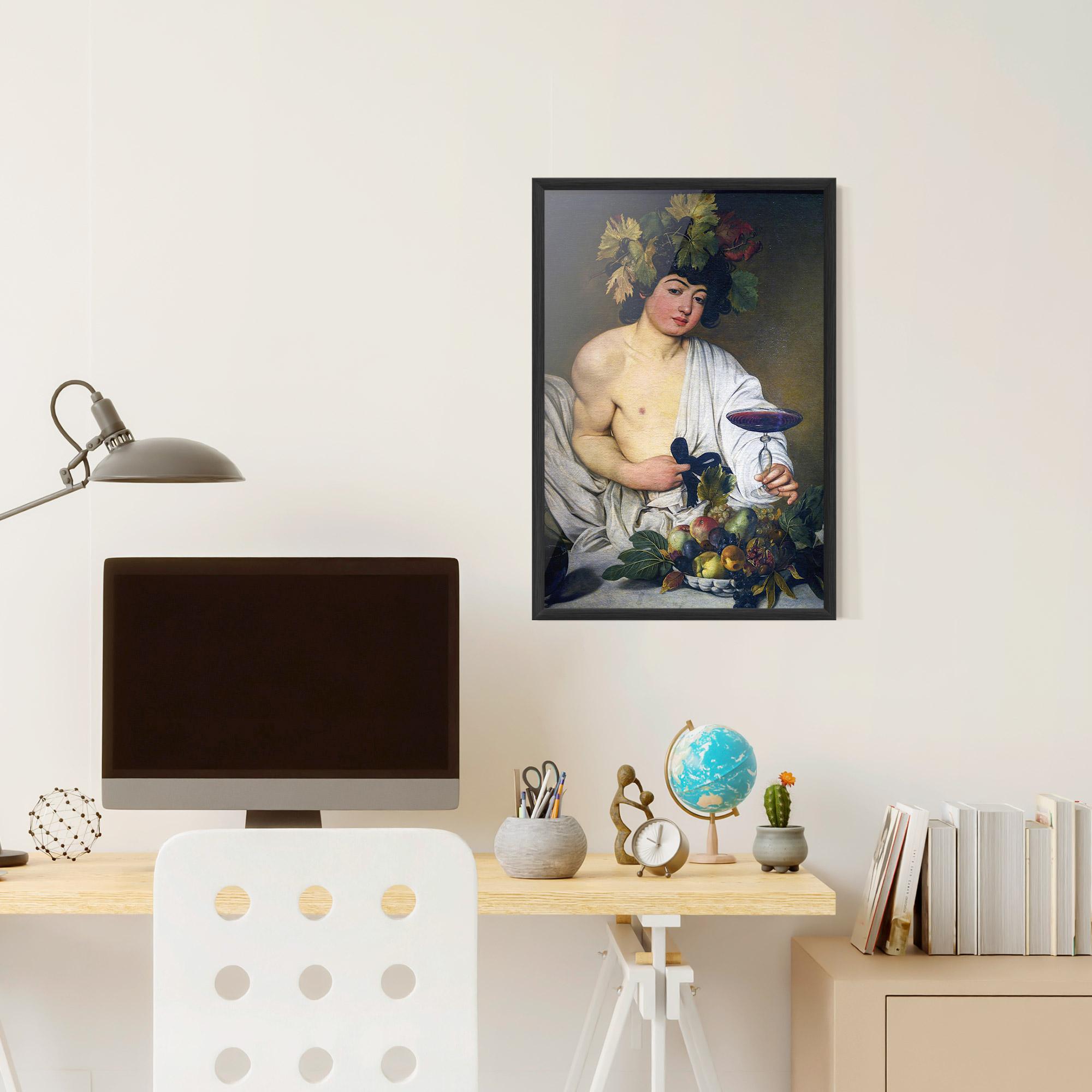 Gerahmte Poster Bacchus mockup 6