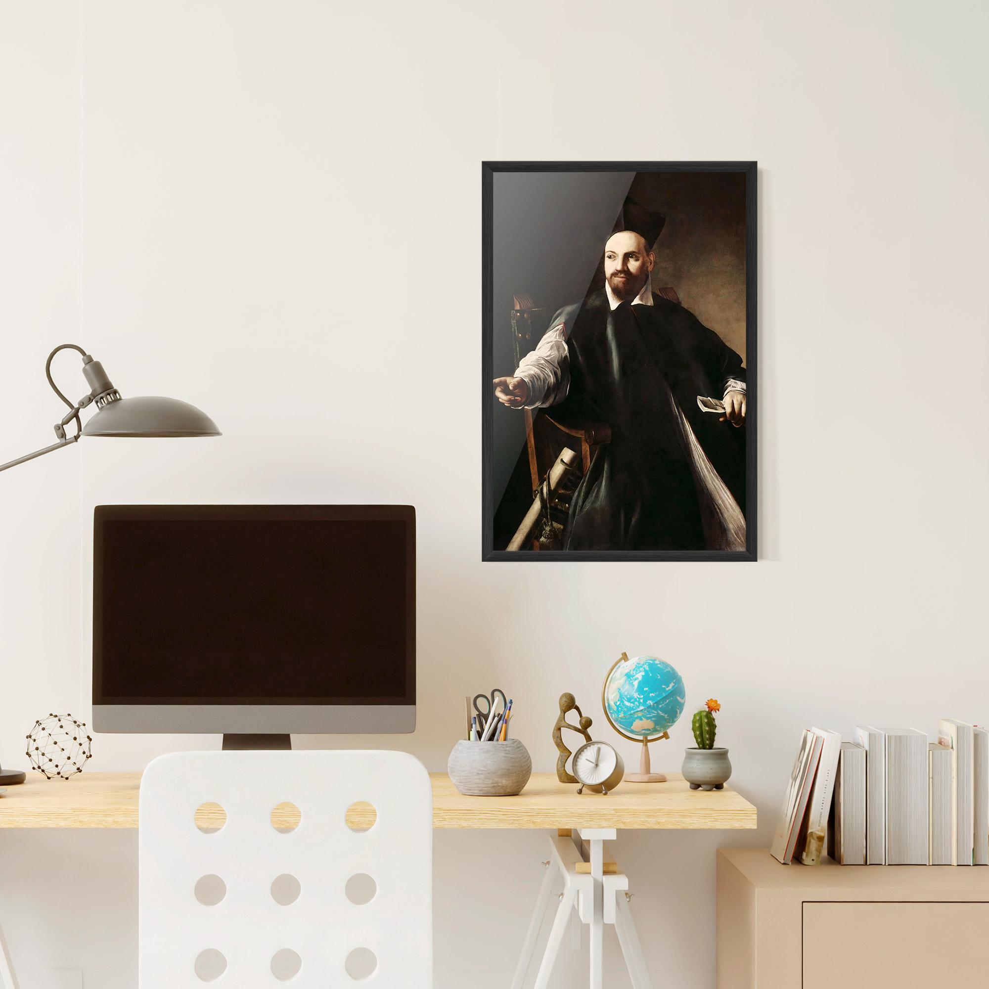 Gerahmte Poster Caravaggio Maffeo Barberini mockup 6