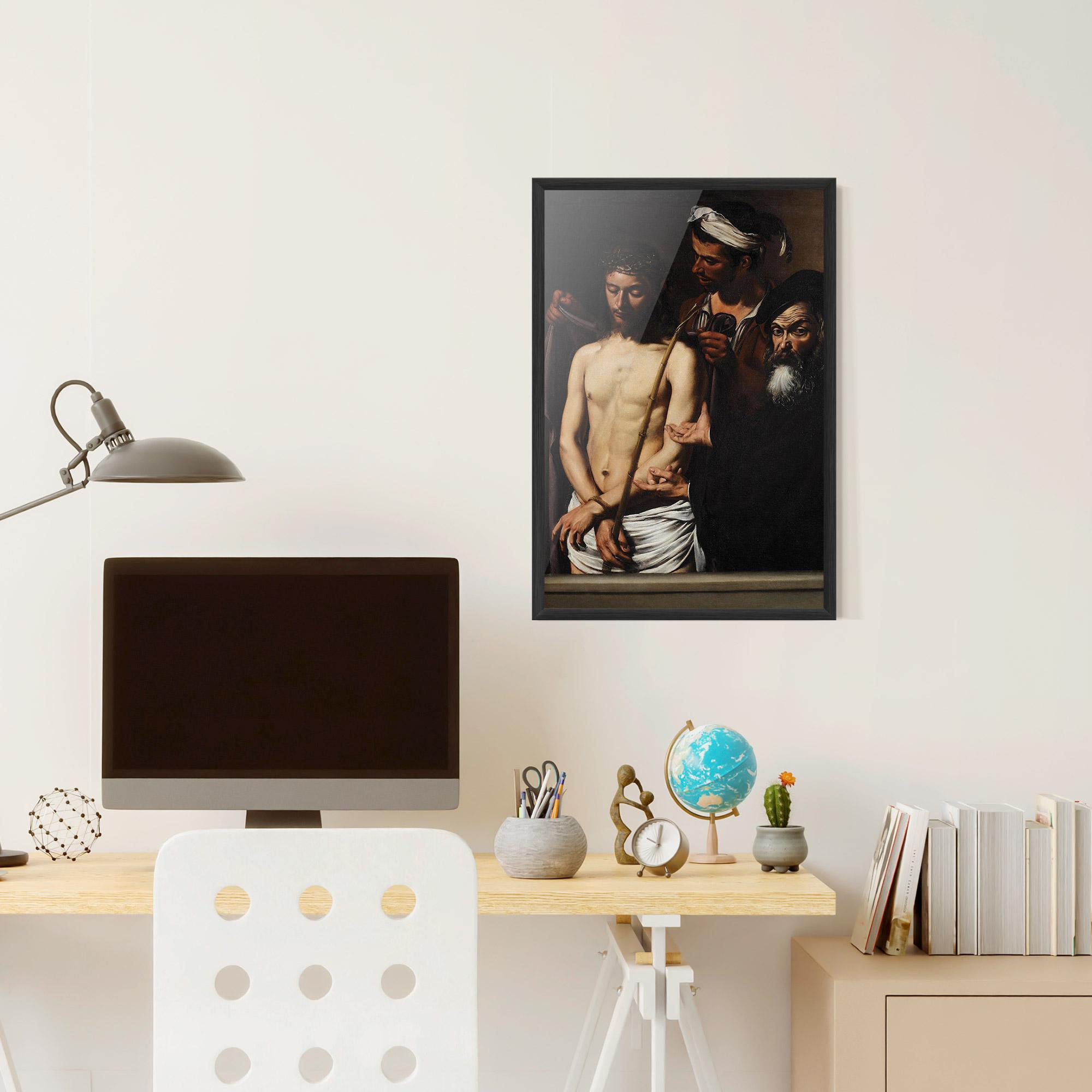 Gerahmte Poster Michelangelo Merisi mockup 6