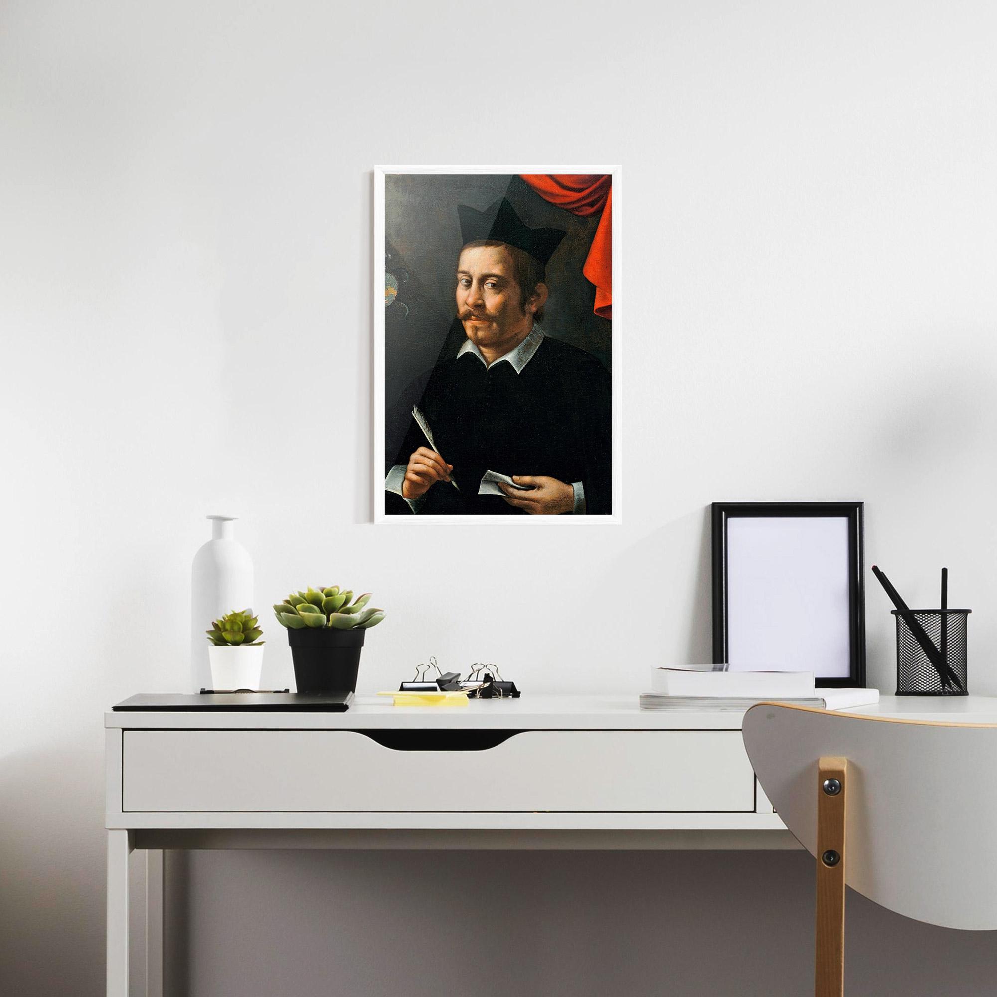 Gerahmte Poster Portrait Of A Prelate mockup 7