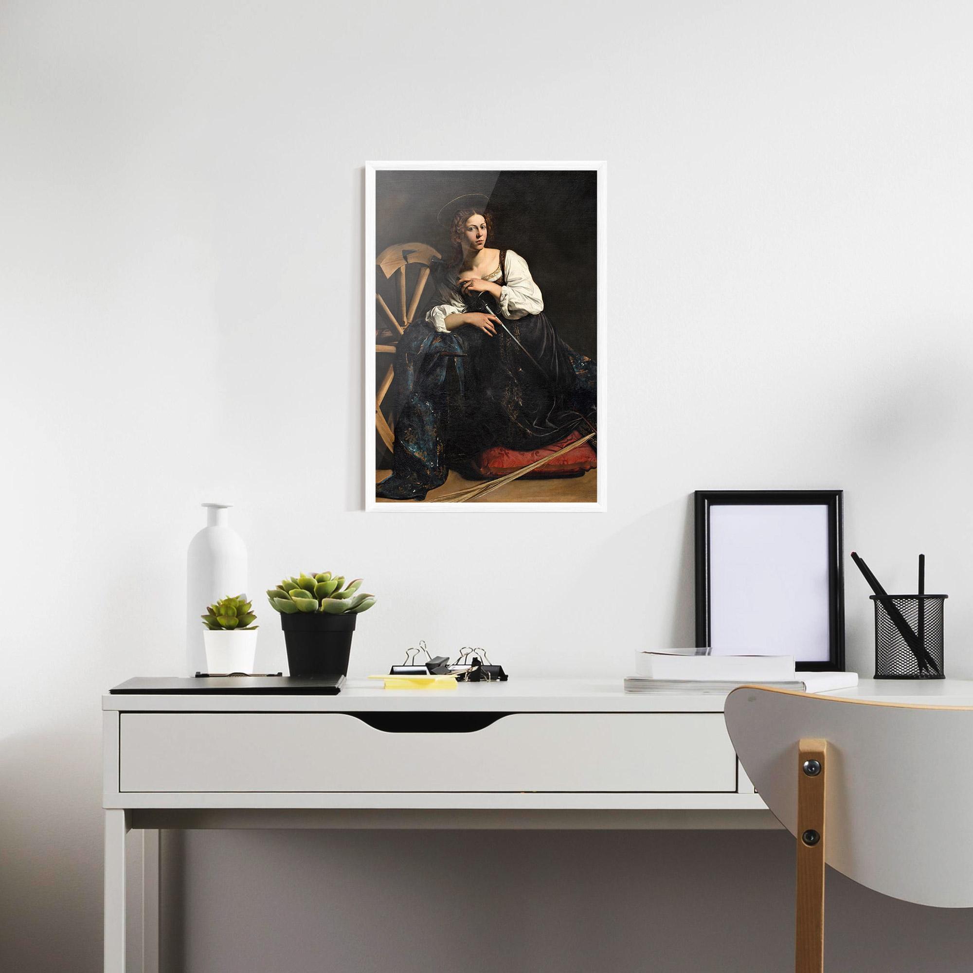 Gerahmte Poster Saint Catherine Of Alexandria mockup 7