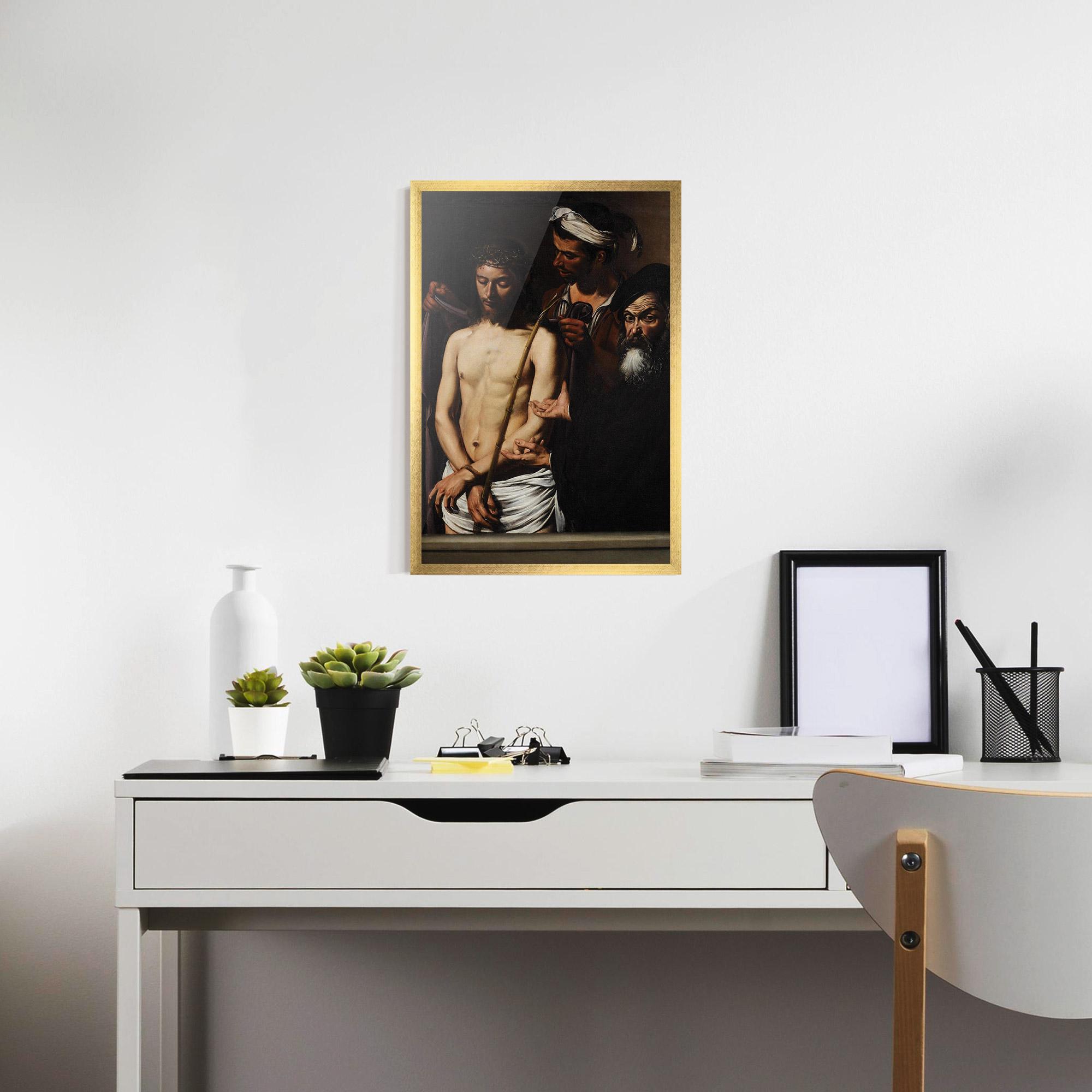 Gerahmte Poster Michelangelo Merisi mockup 7