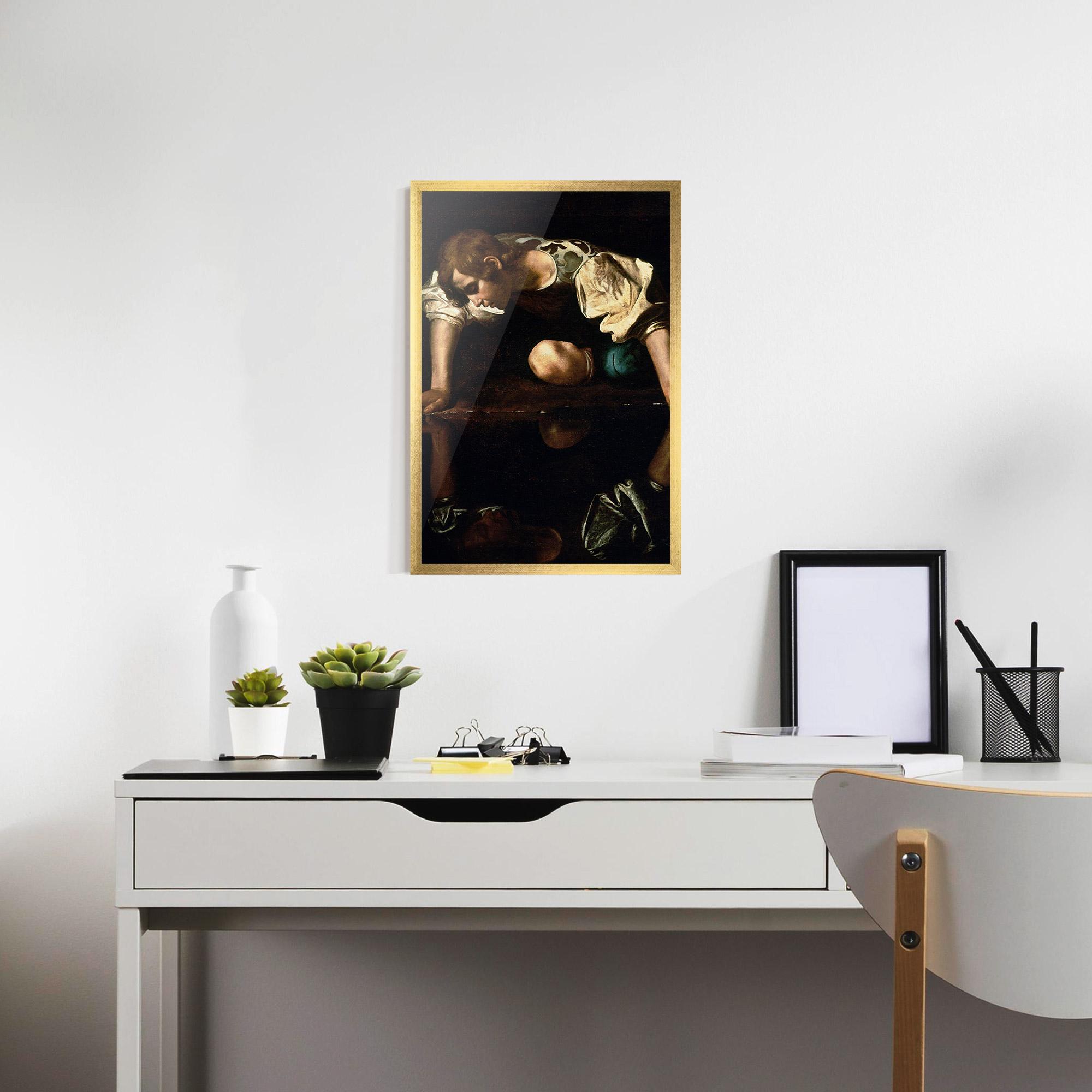 Gerahmte Poster Narcissus mockup 7