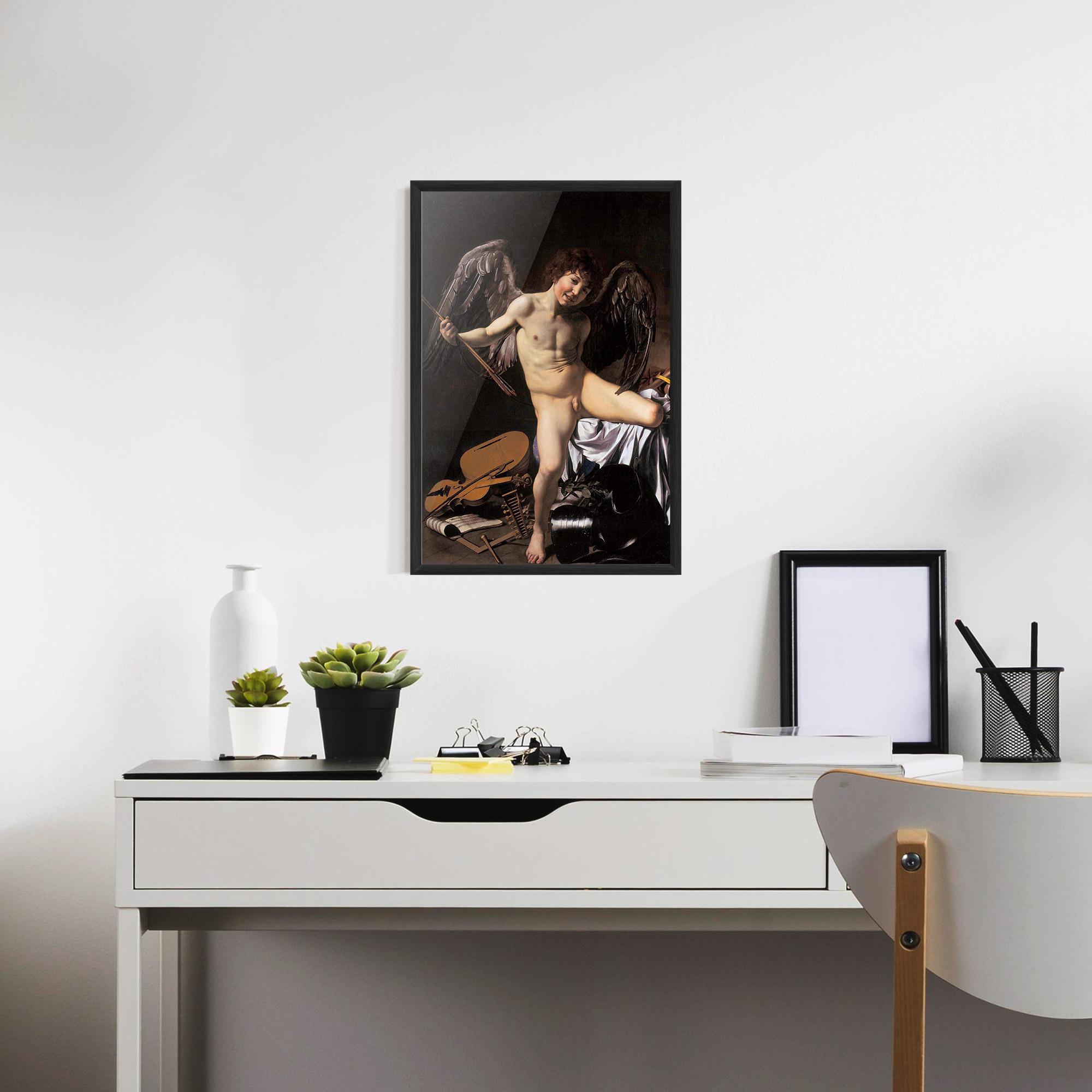 Gerahmte Poster Amor Vincet Omnia mockup 7