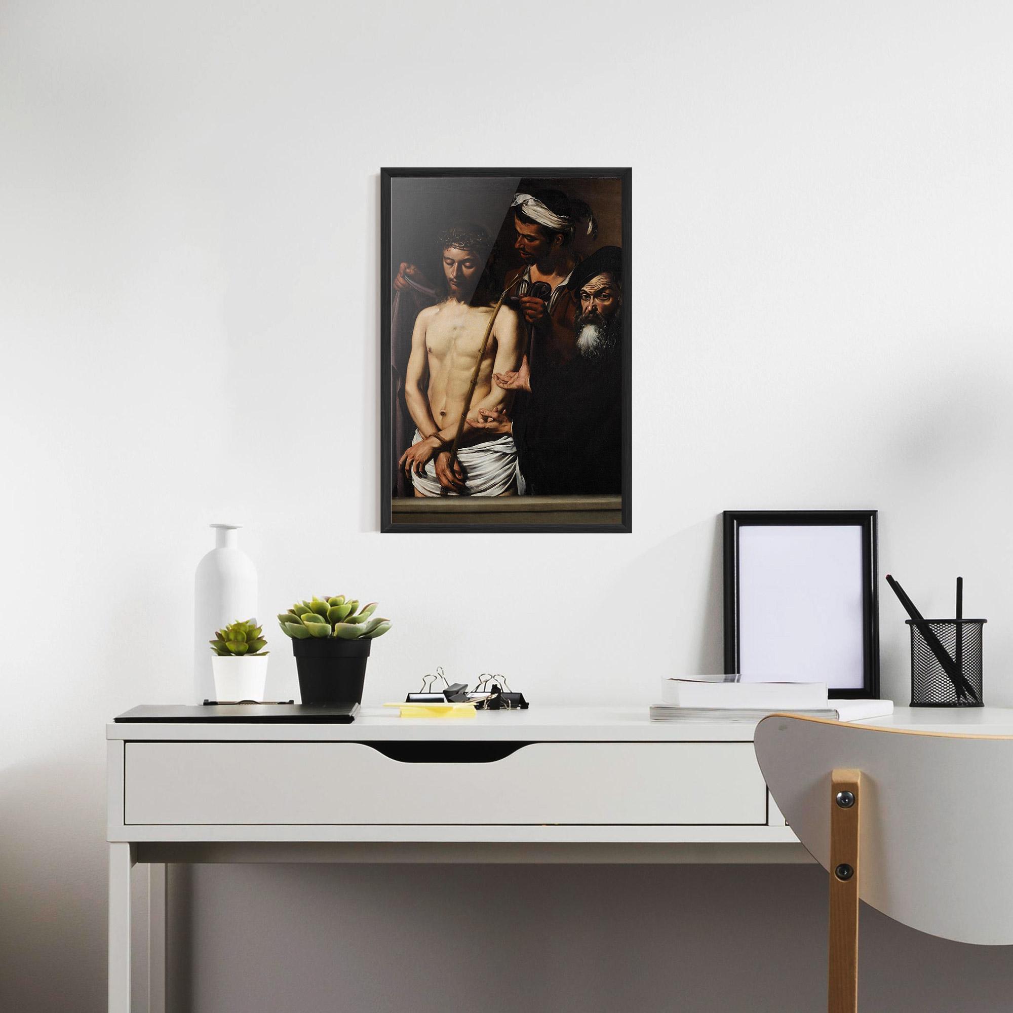 Gerahmte Poster Michelangelo Merisi mockup 7