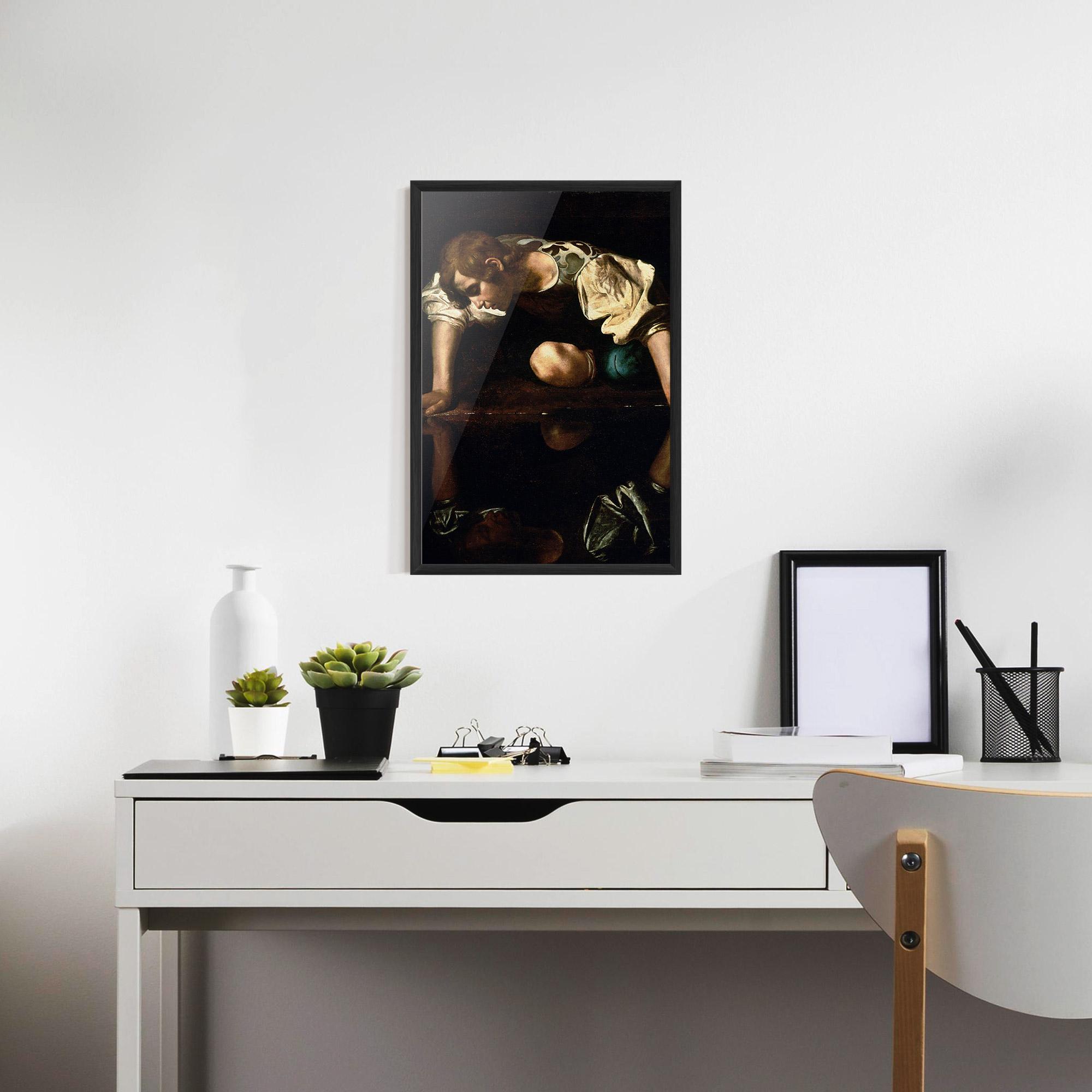 Gerahmte Poster Narcissus mockup 7