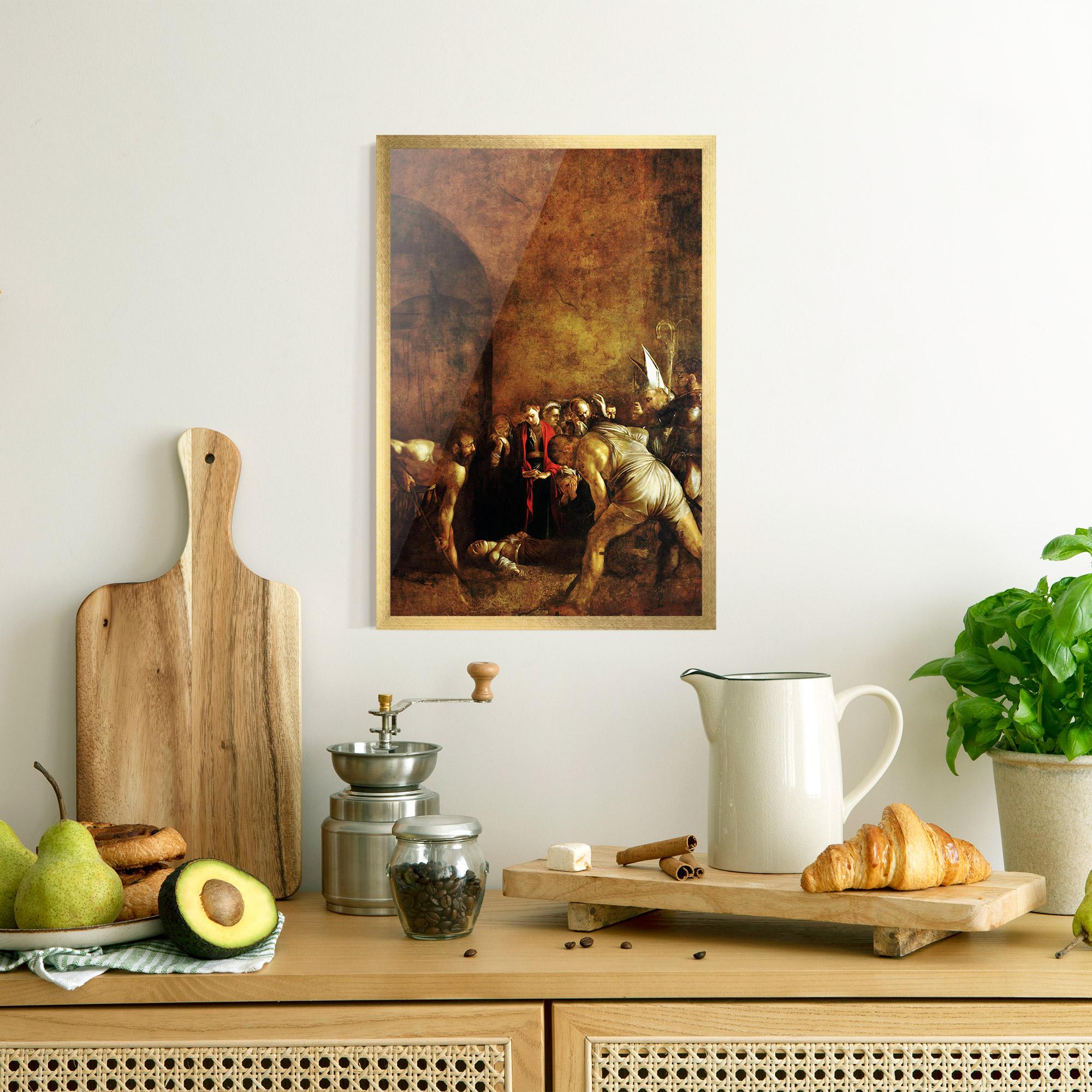 Gerahmte Poster Burial Of Saint Lucy mockup 8