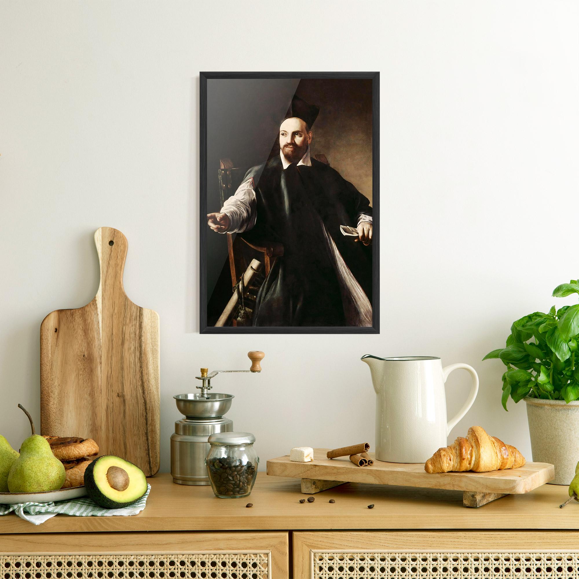 Gerahmte Poster Caravaggio Maffeo Barberini mockup 8