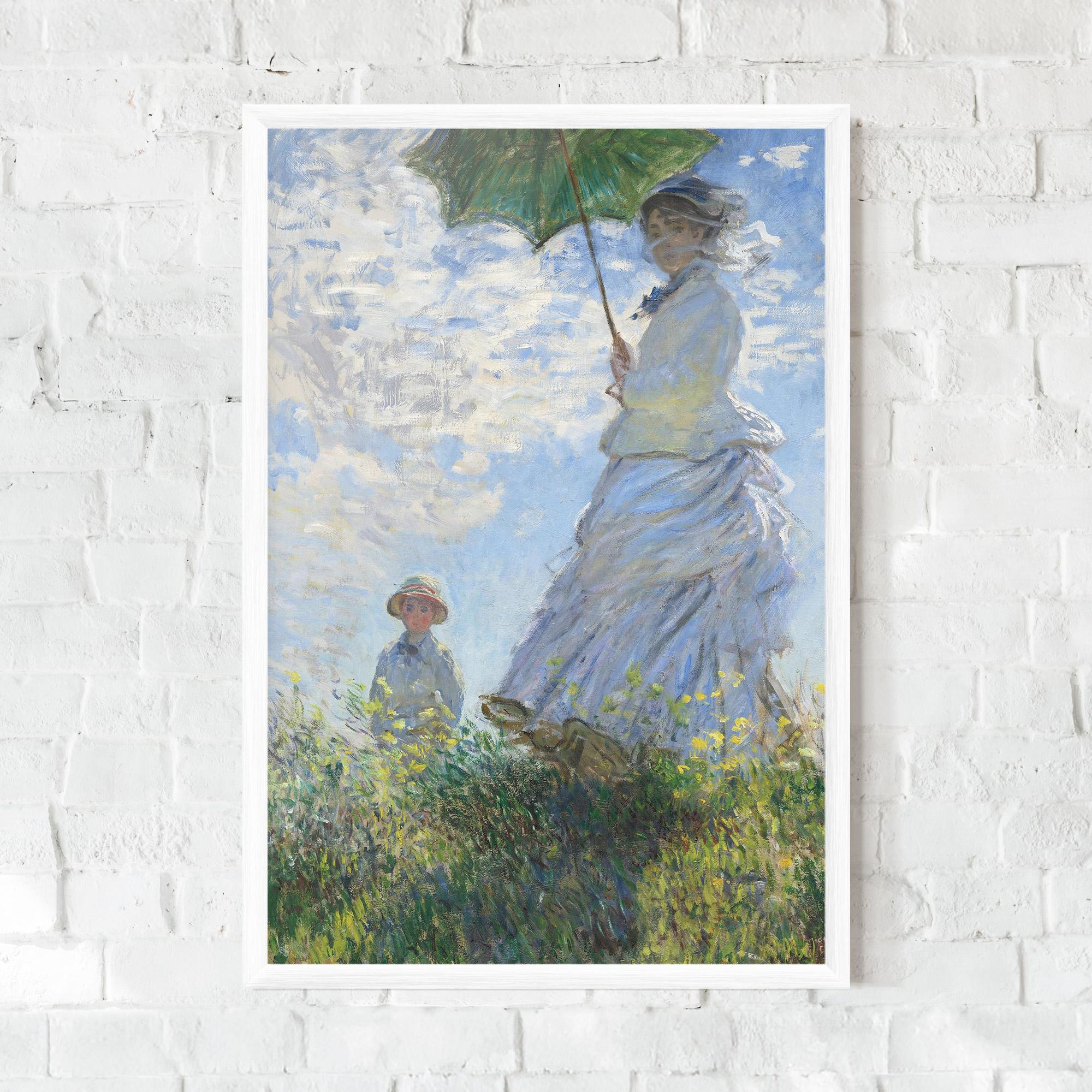 Gerahmte Poster Parasol Painting mockup 0