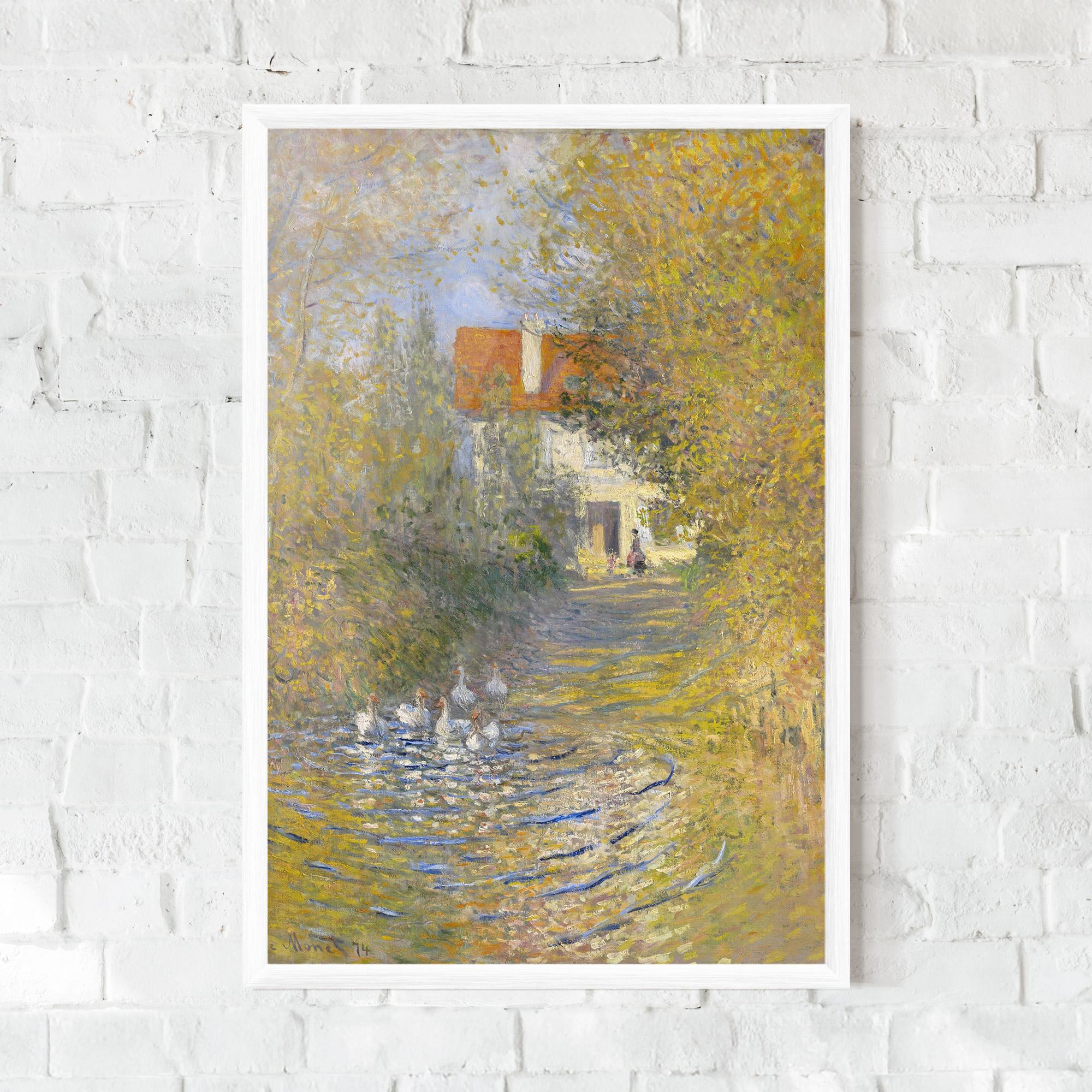 Gerahmte Poster The Geese mockup 0