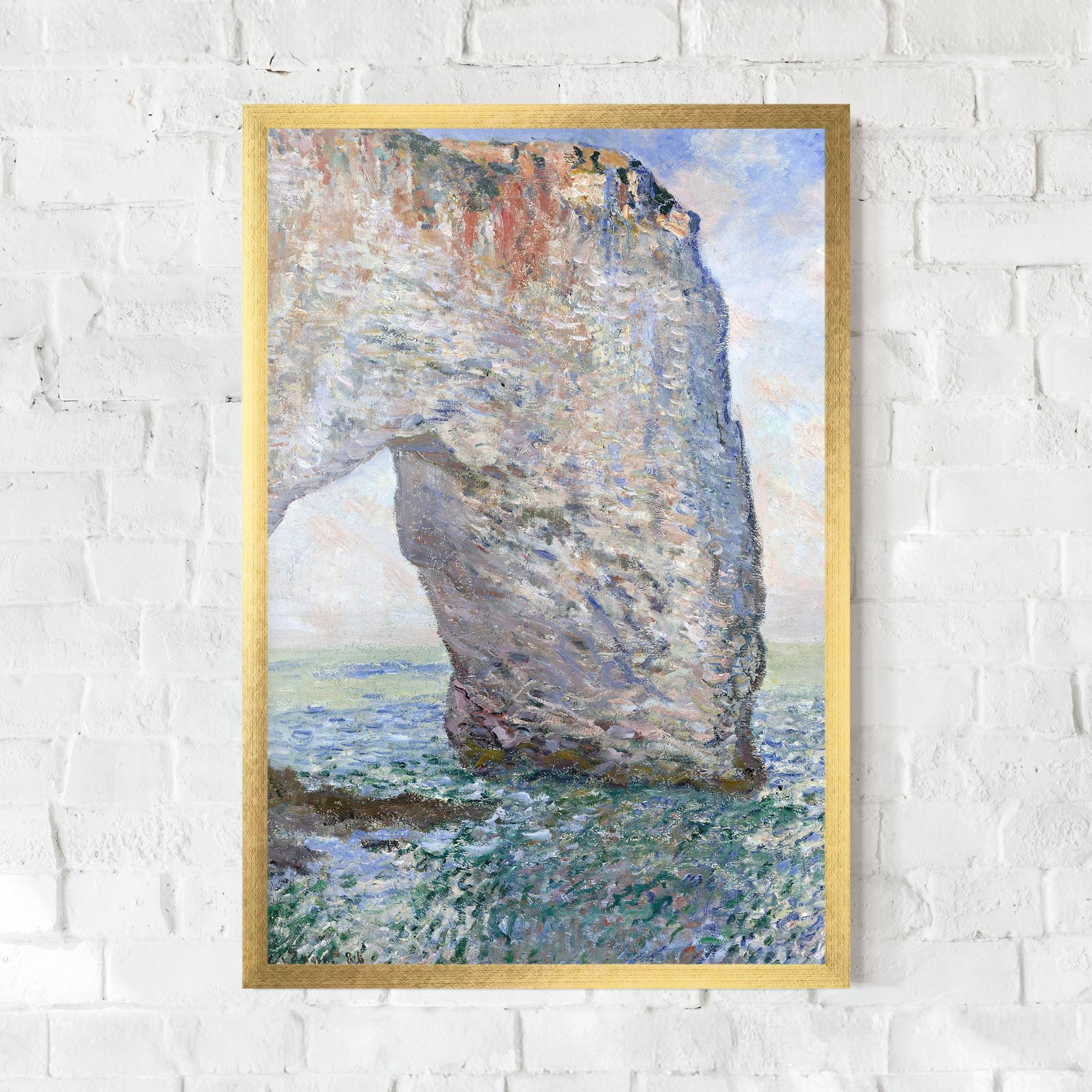 Gerahmte Poster Manneporte Near Etretat mockup 0