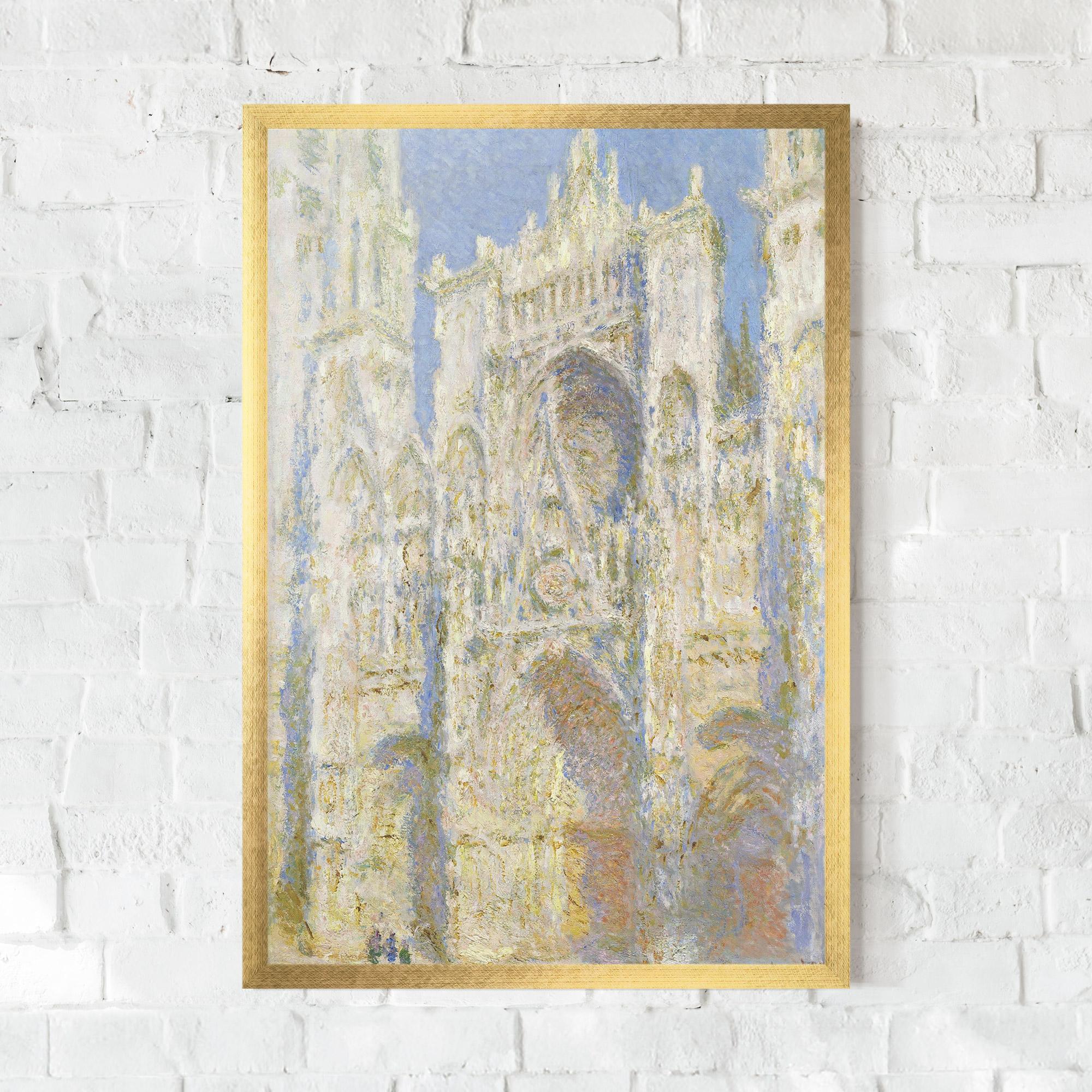 Gerahmte Poster Rouen Cathedral mockup 0