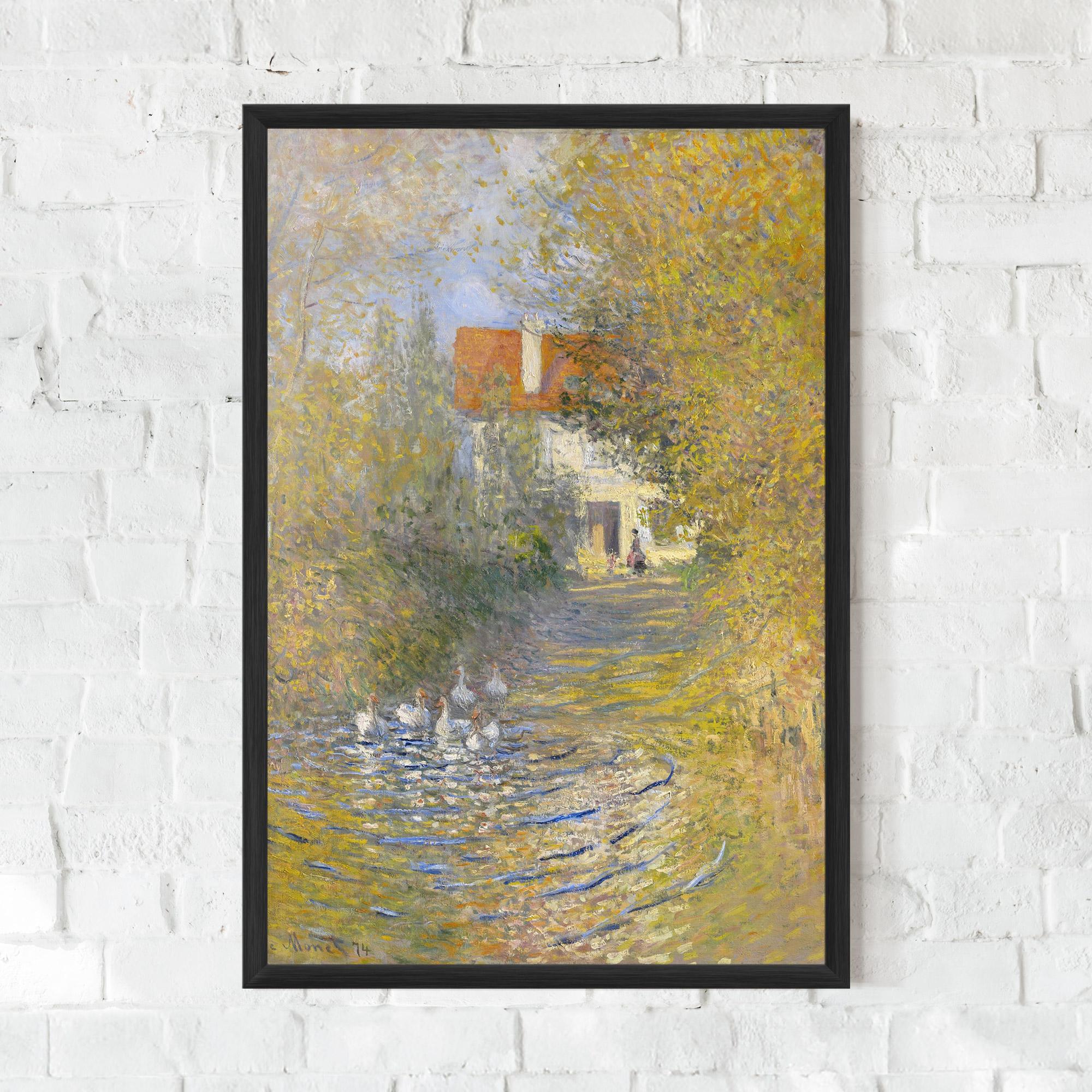 Gerahmte Poster The Geese mockup 0