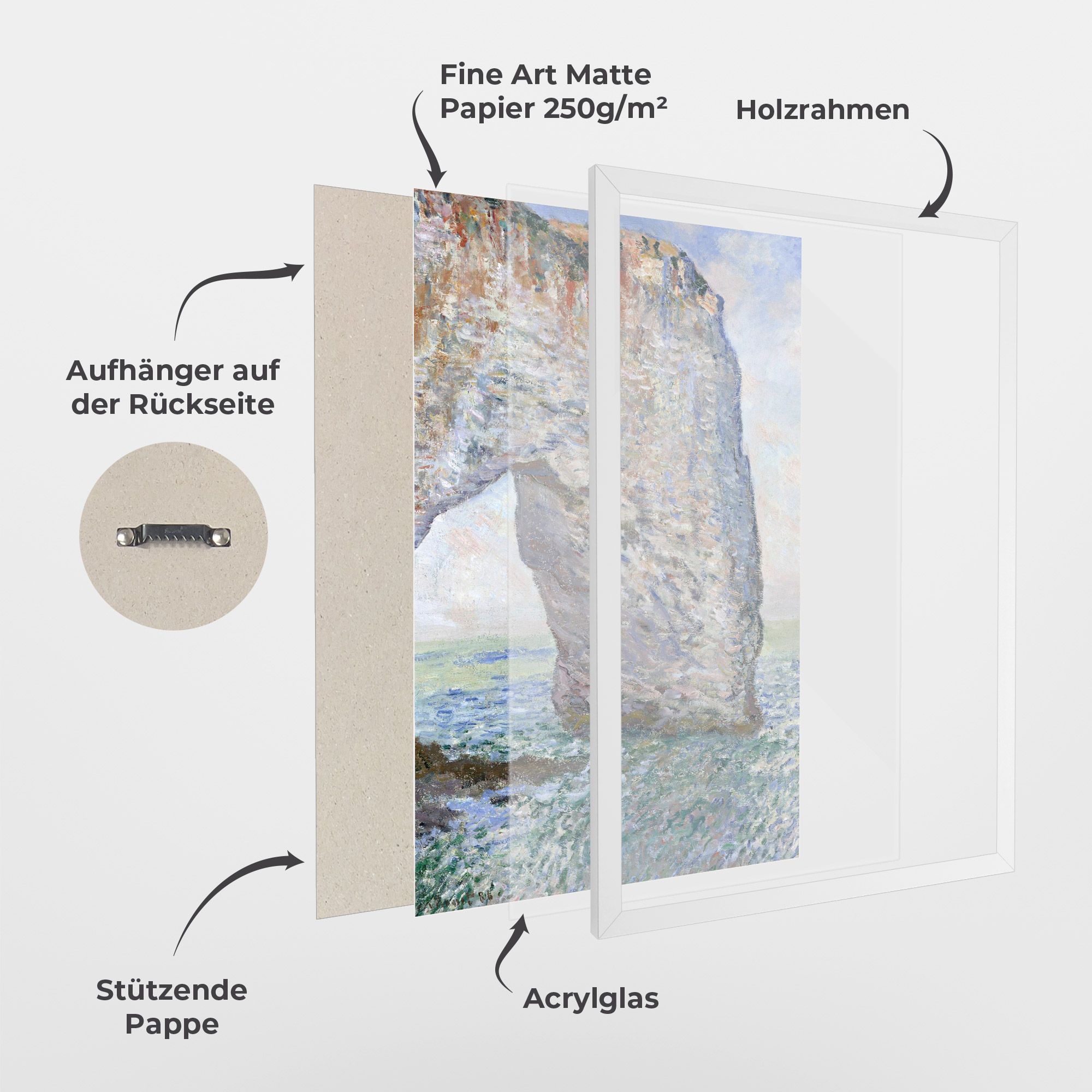 Manneporte Near Etretat mockup 1