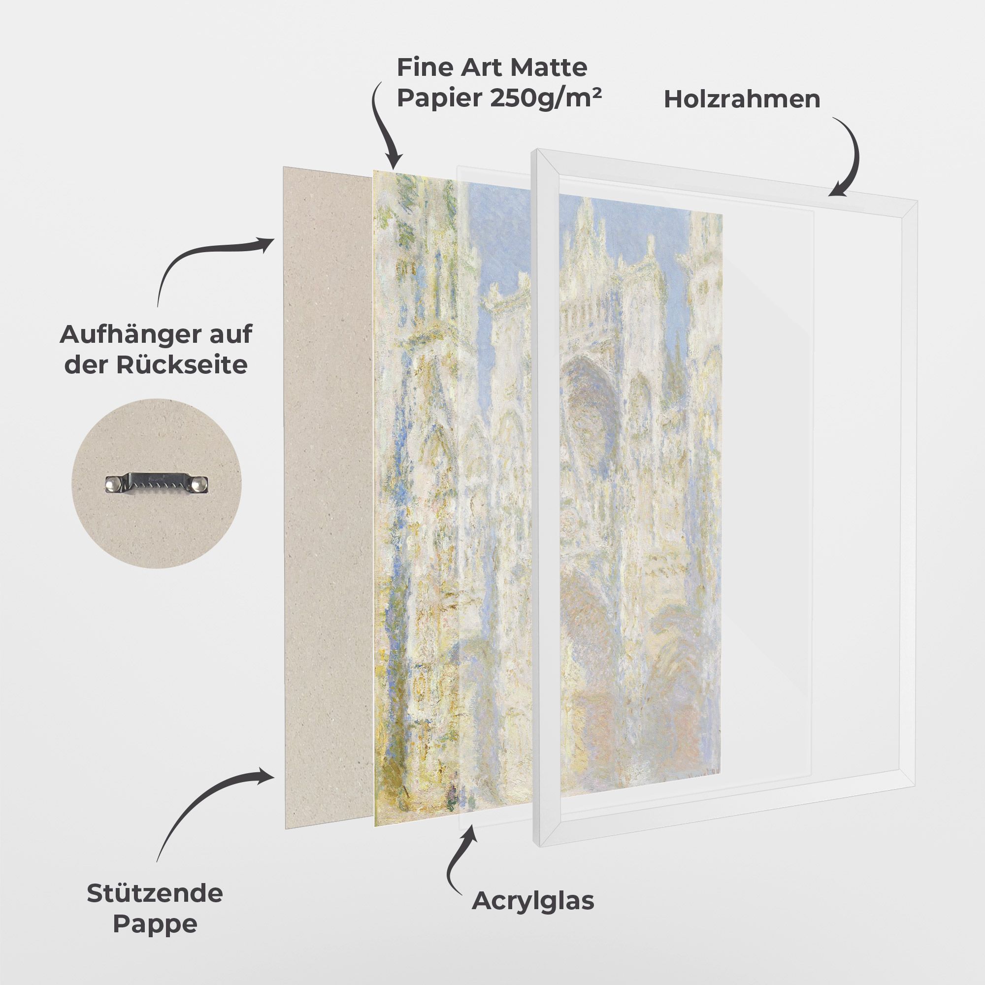 Rouen Cathedral mockup 1
