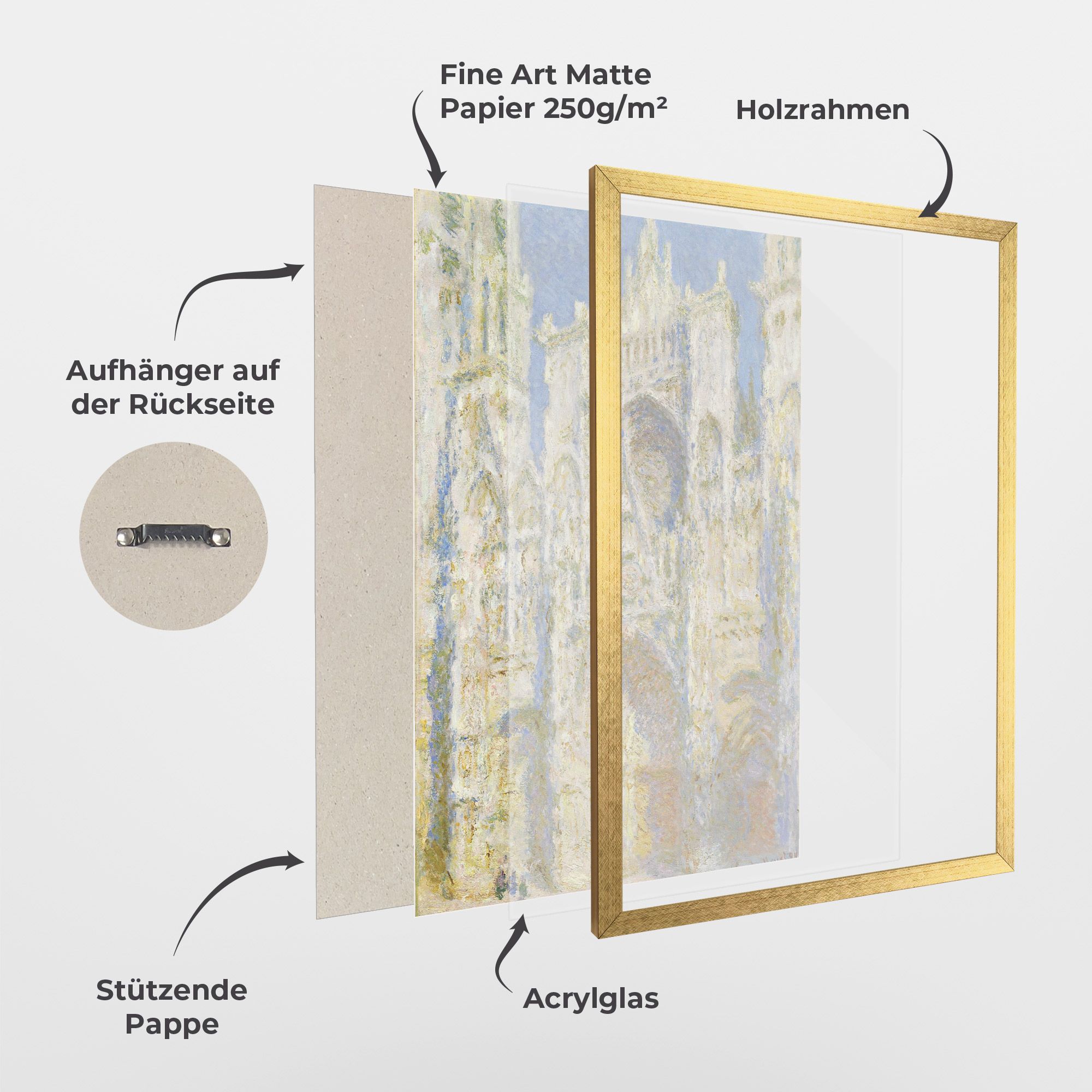 Rouen Cathedral mockup 1