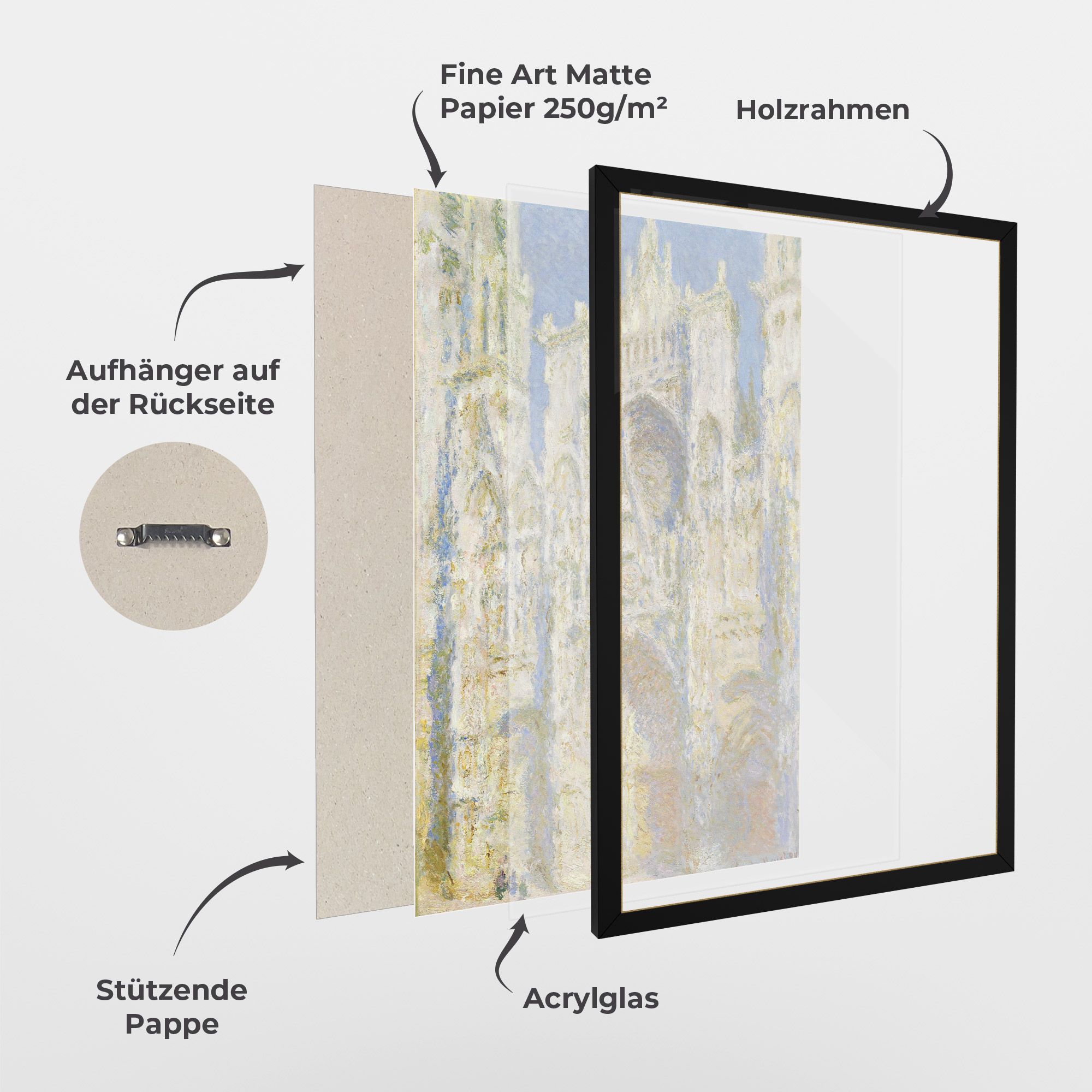 Rouen Cathedral mockup 1