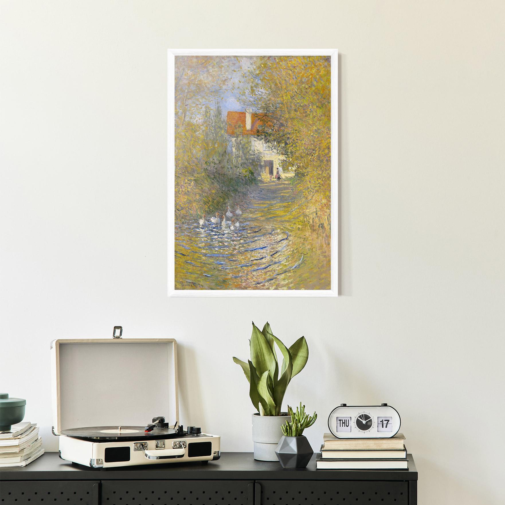 Gerahmte Poster The Geese mockup 2