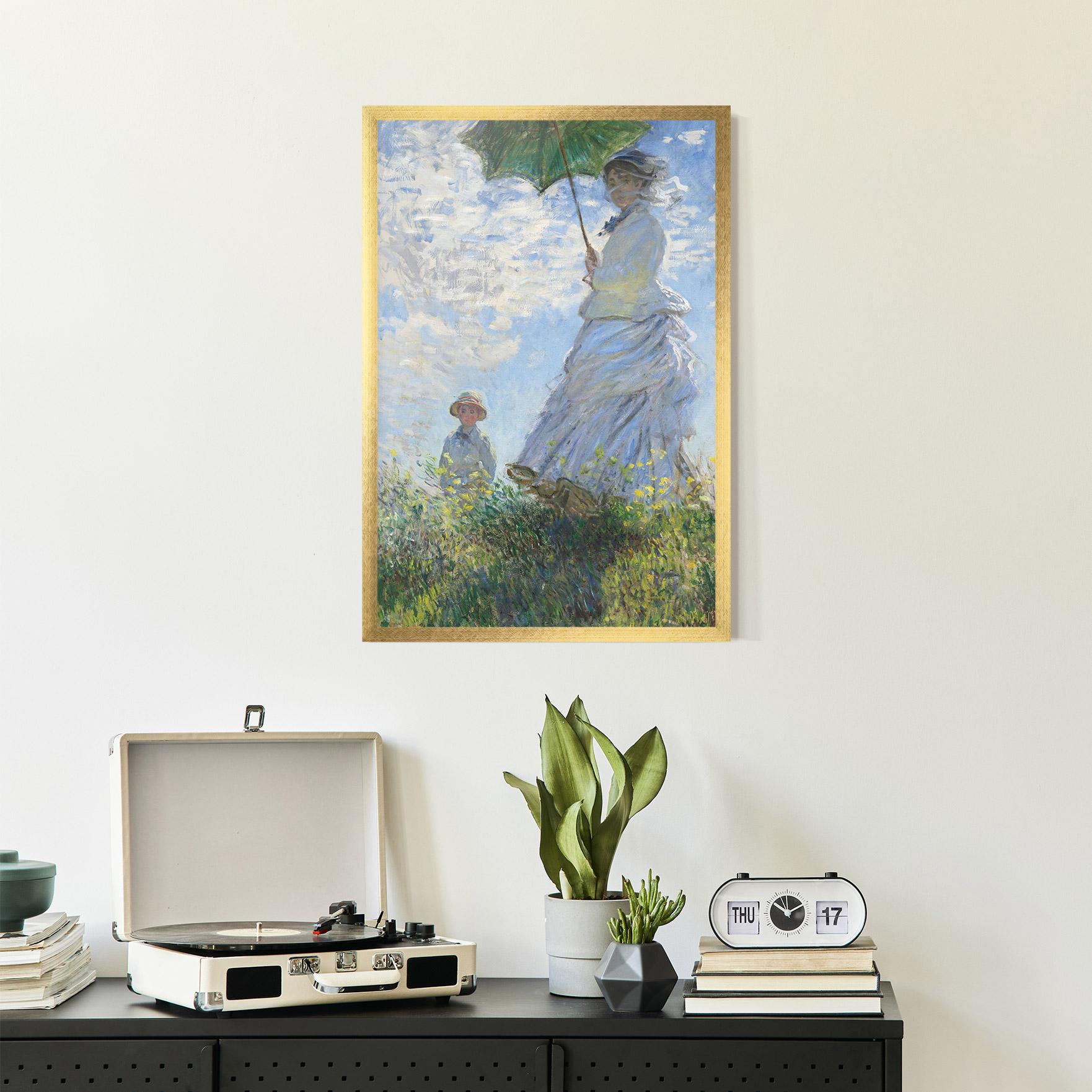 Gerahmte Poster Parasol Painting mockup 2