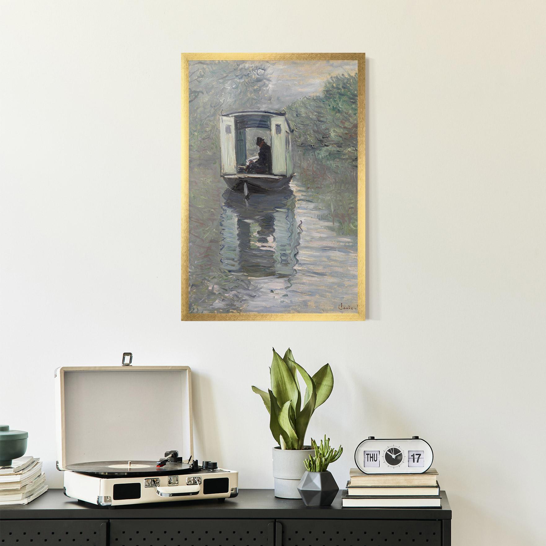 Gerahmte Poster The Studio Boat mockup 2