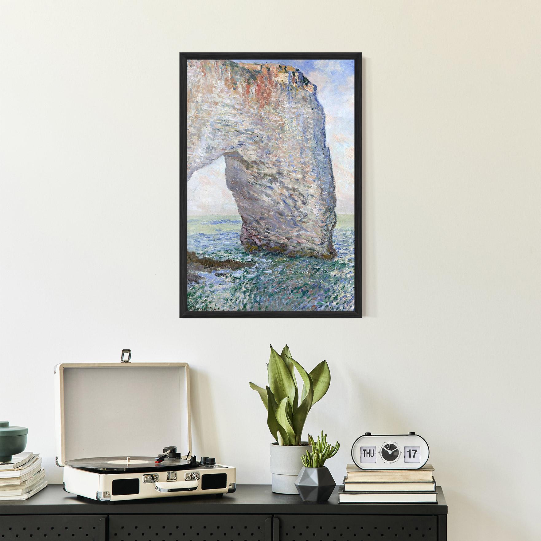 Gerahmte Poster Manneporte Near Etretat mockup 2