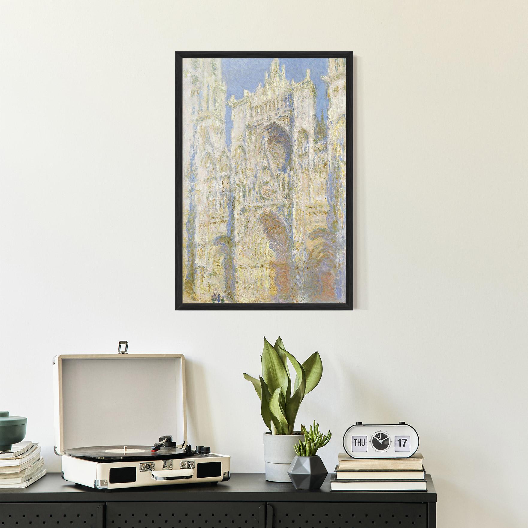 Gerahmte Poster Rouen Cathedral mockup 2