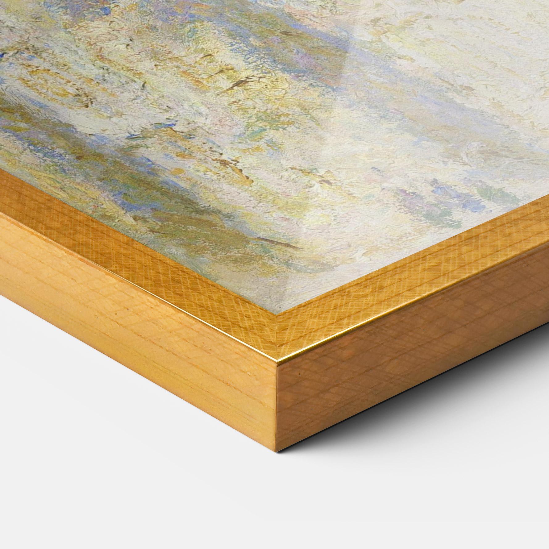 Gerahmte Poster Rouen Cathedral mockup 3