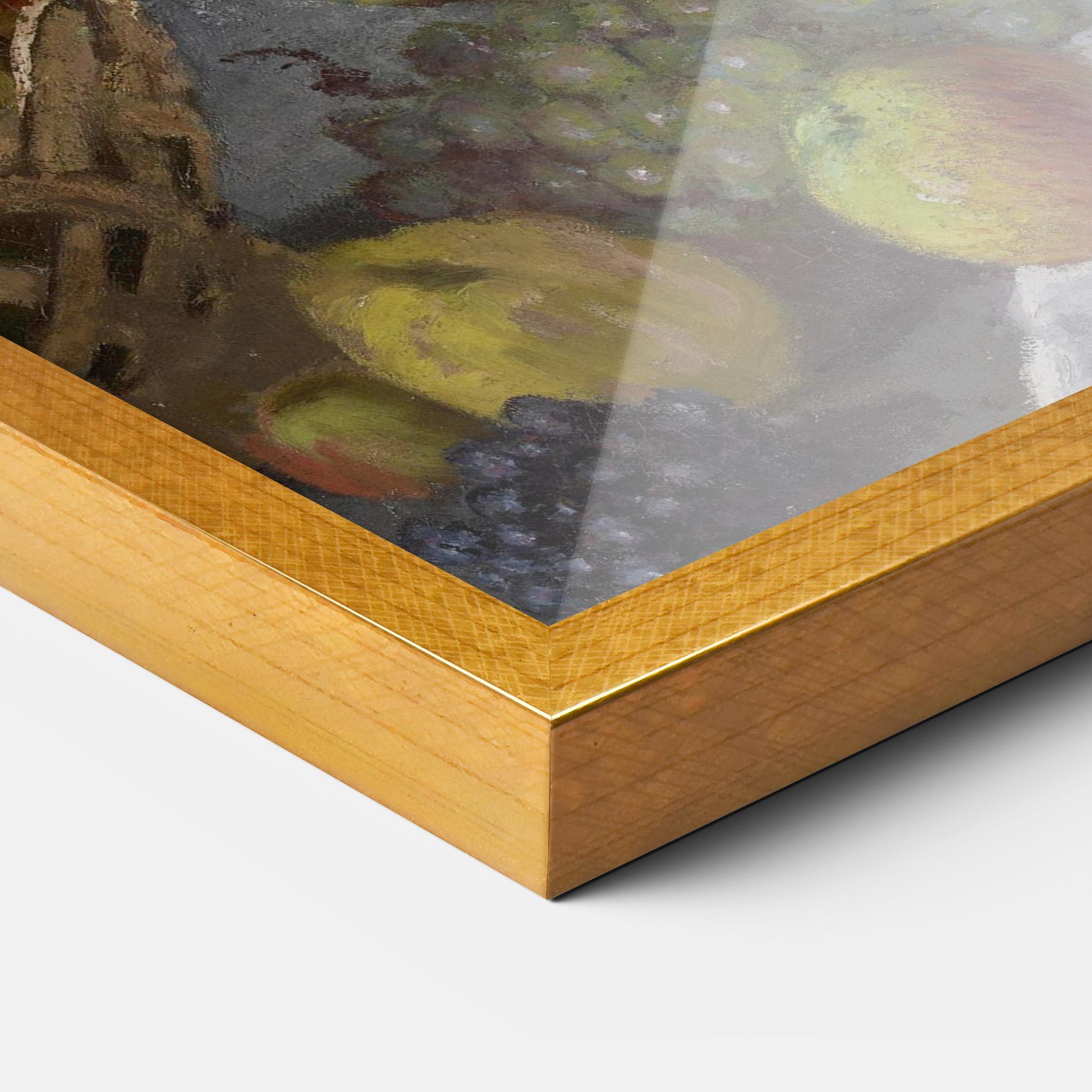 Gerahmte Poster Still Life With Flowers mockup 3