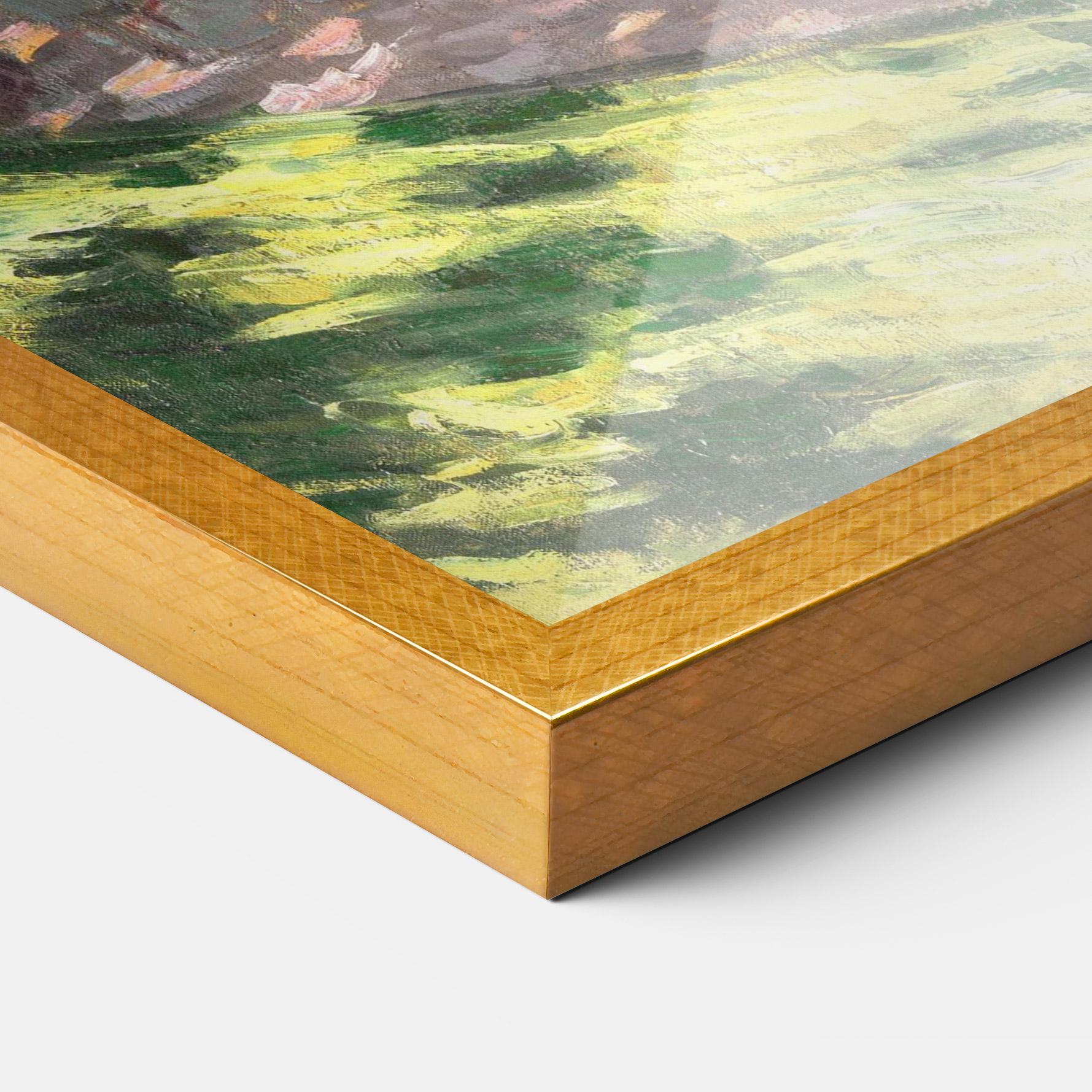 Gerahmte Poster The Parc Monceau mockup 3