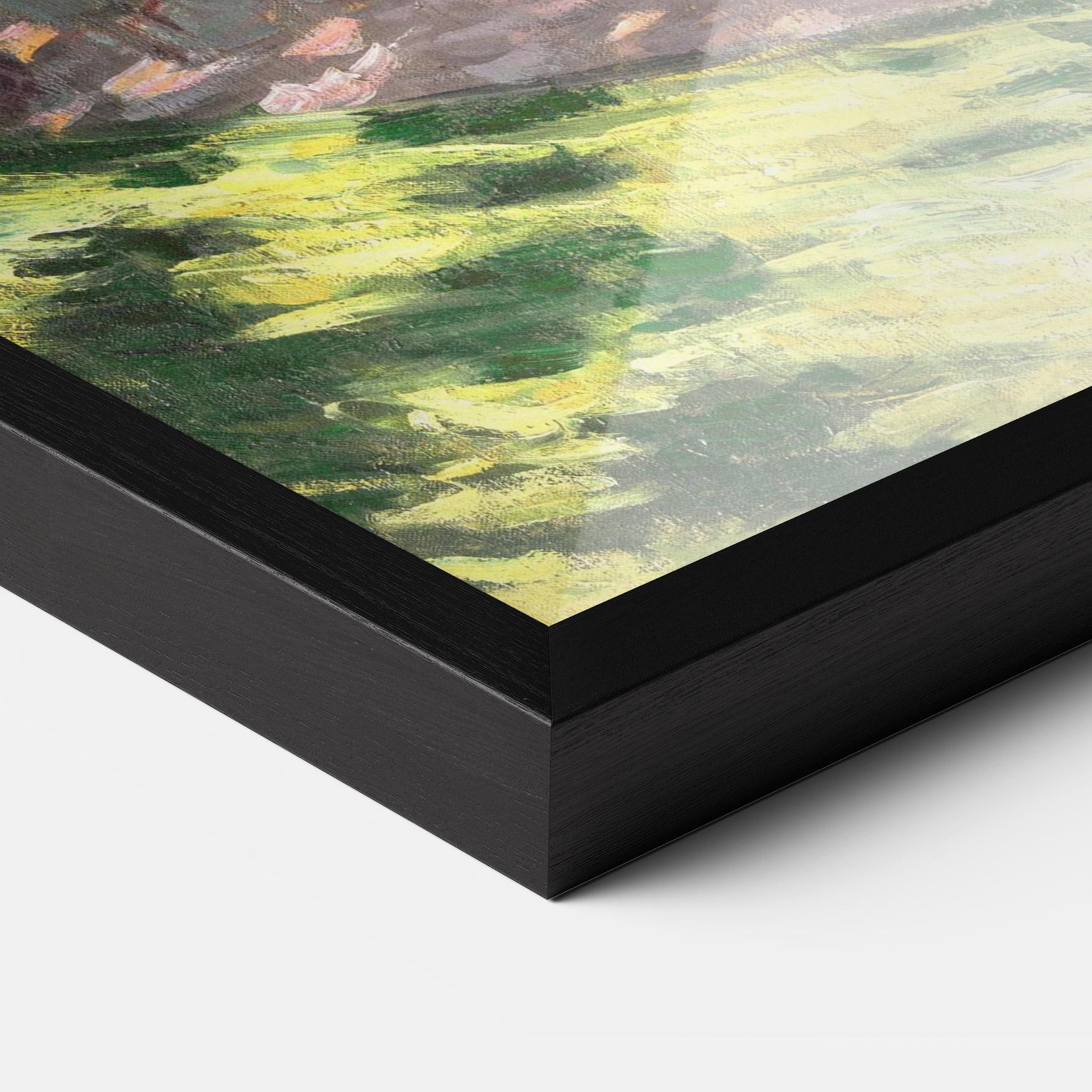 Gerahmte Poster The Parc Monceau mockup 3