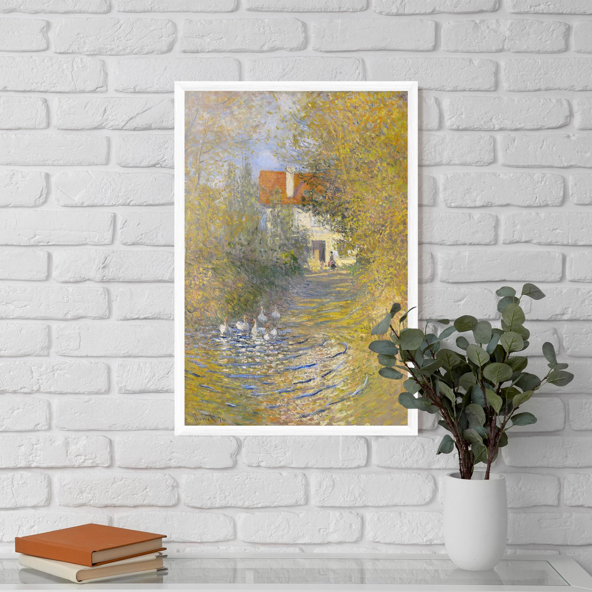 Gerahmte Poster The Geese mockup 5