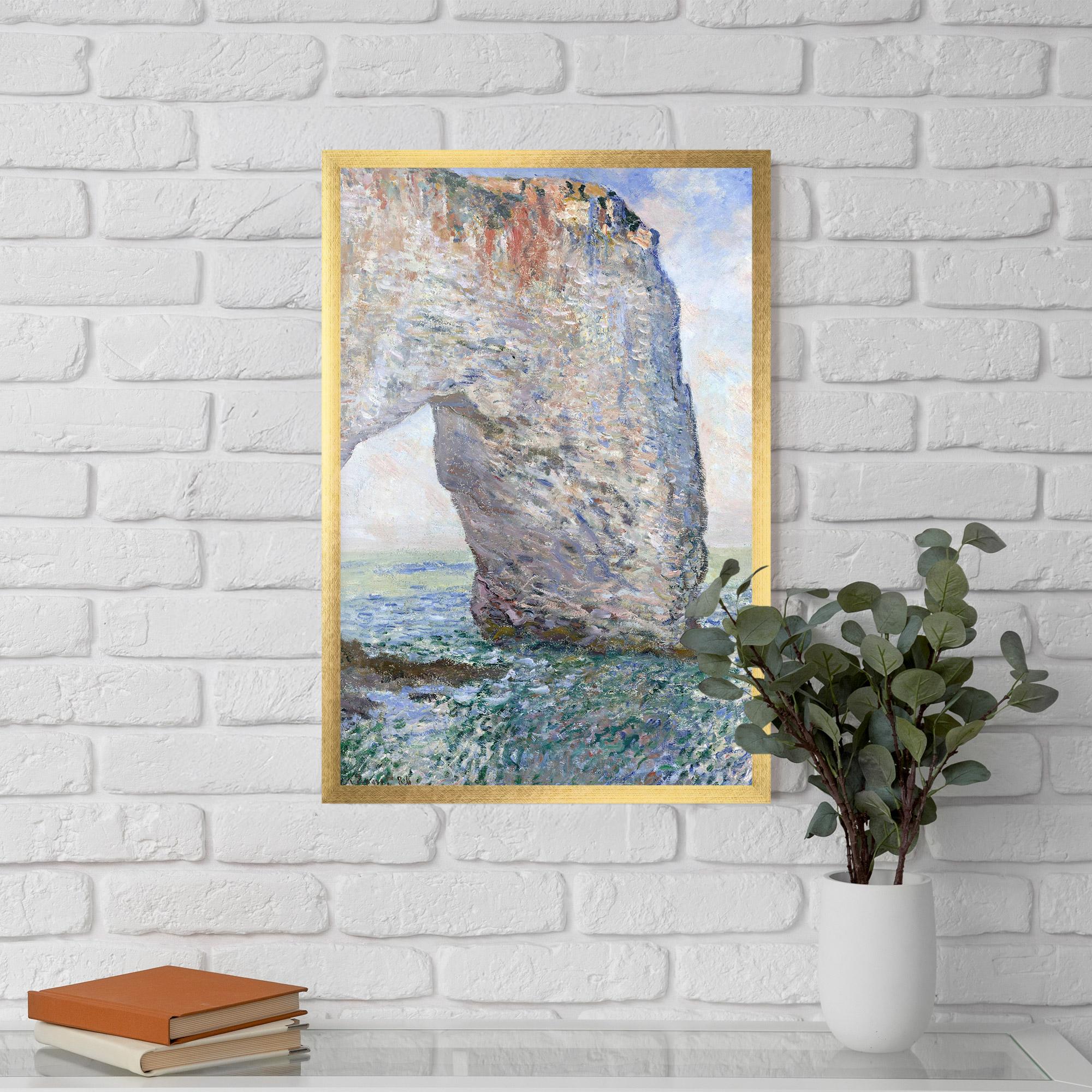 Gerahmte Poster Manneporte Near Etretat mockup 5