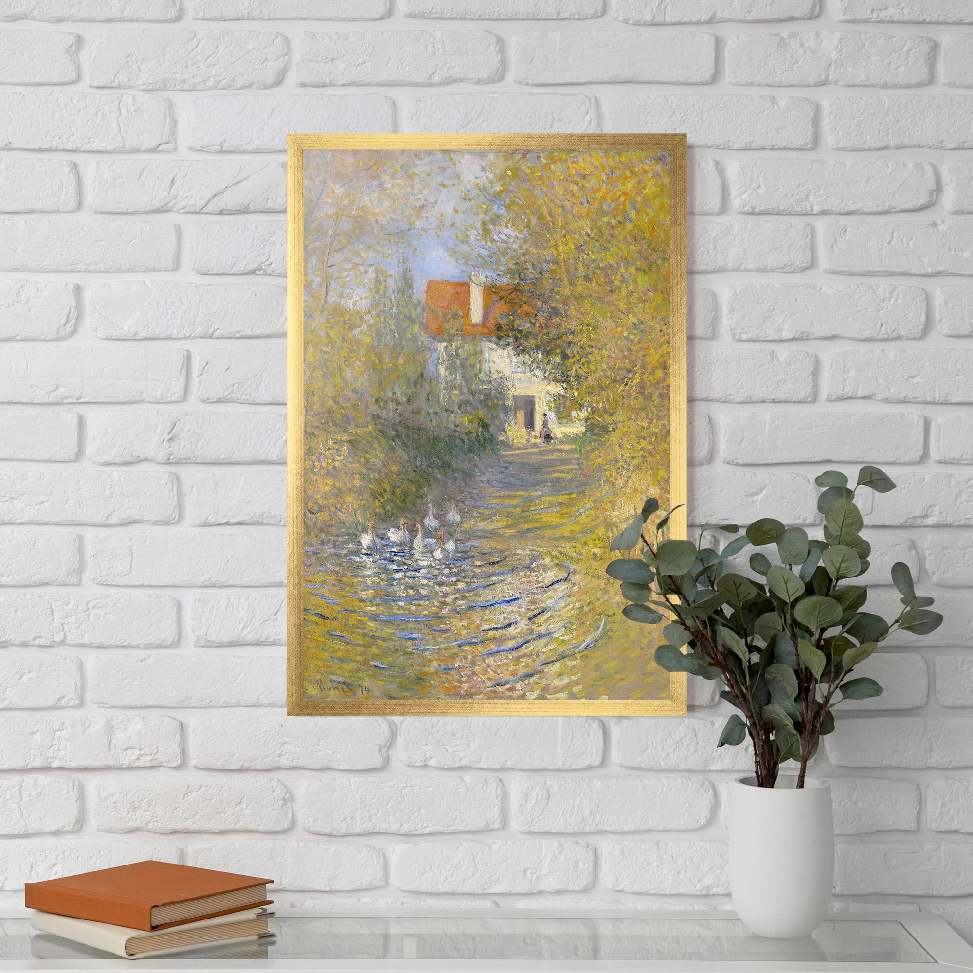 Gerahmte Poster The Geese mockup 5