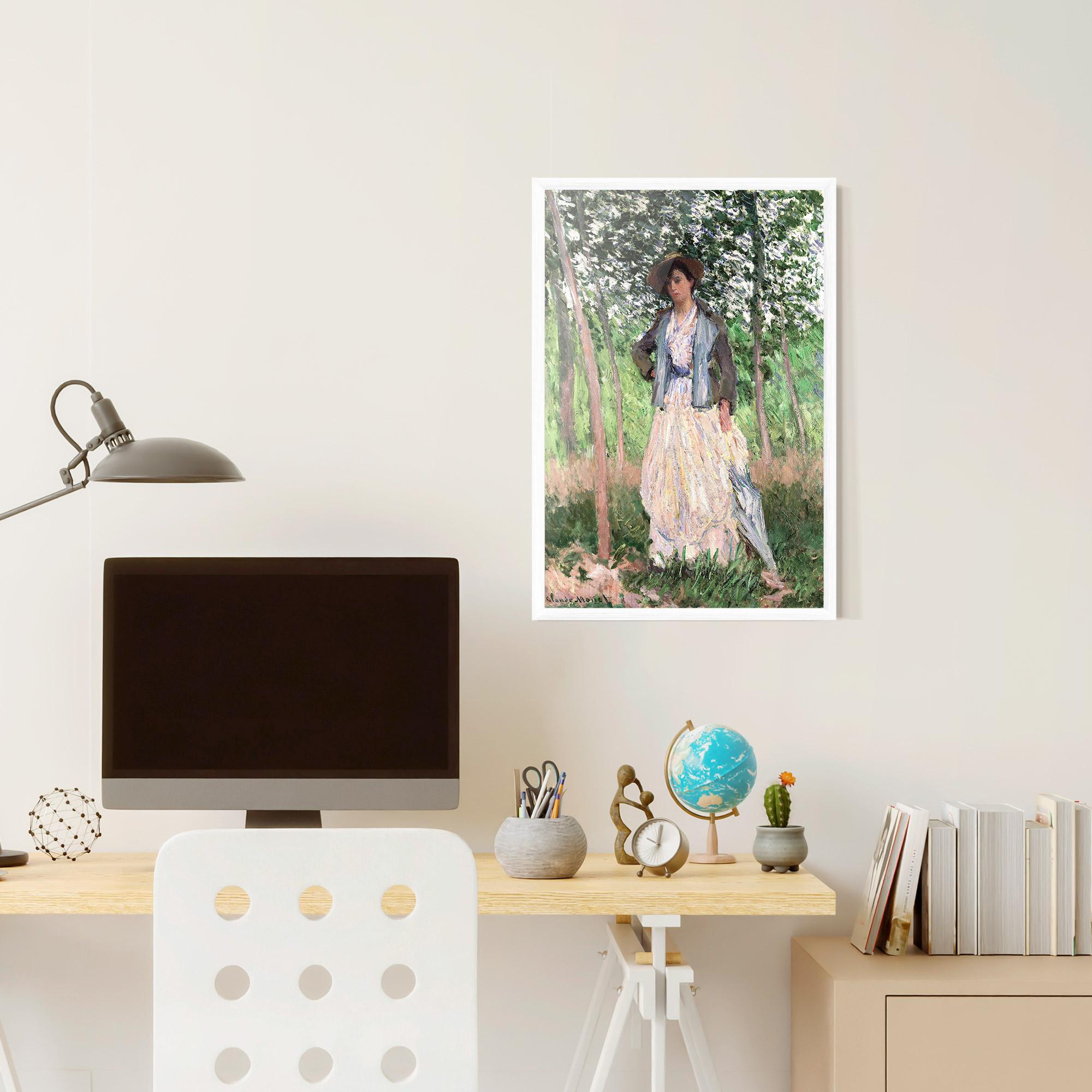 Gerahmte Poster The Stroller mockup 6