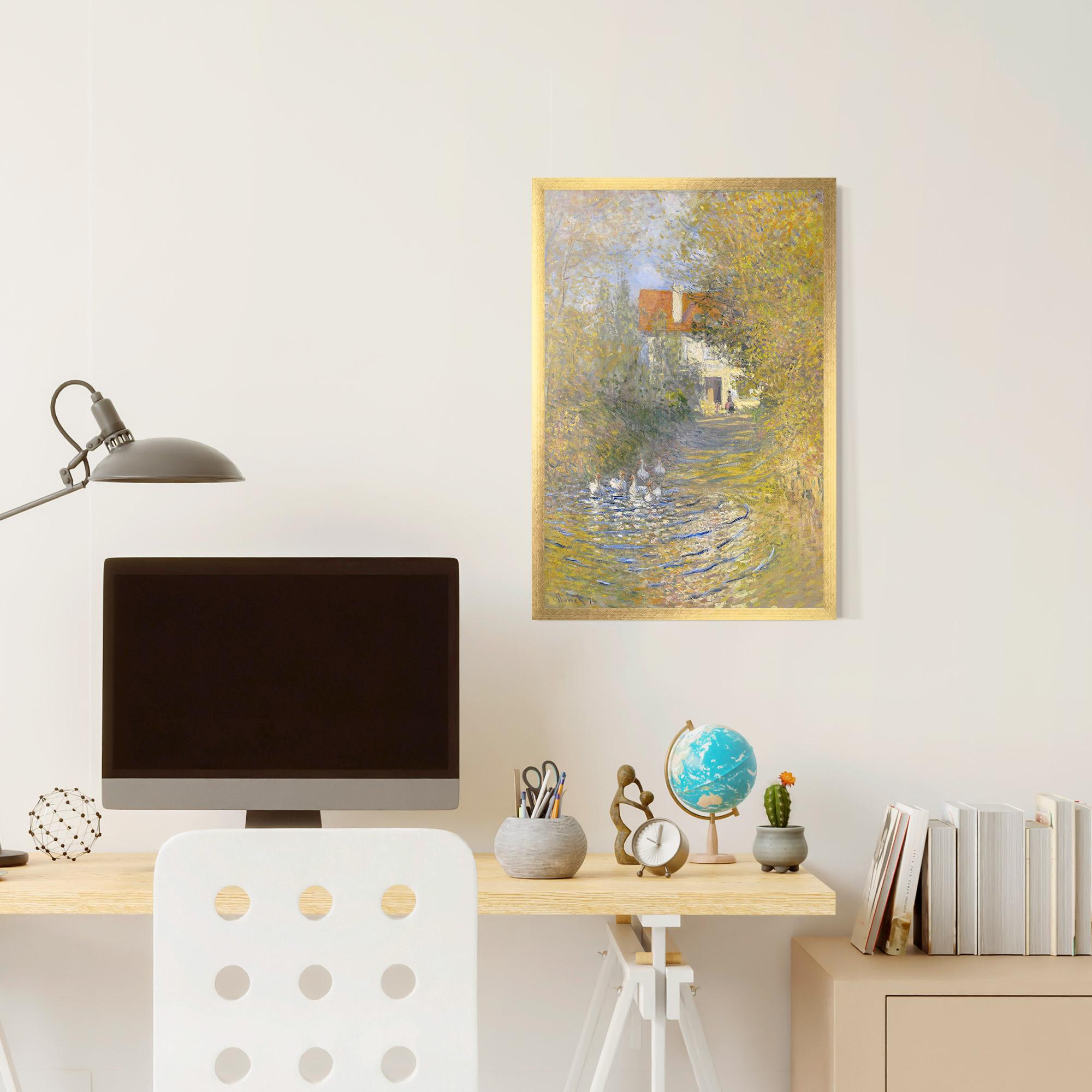 Gerahmte Poster The Geese mockup 6